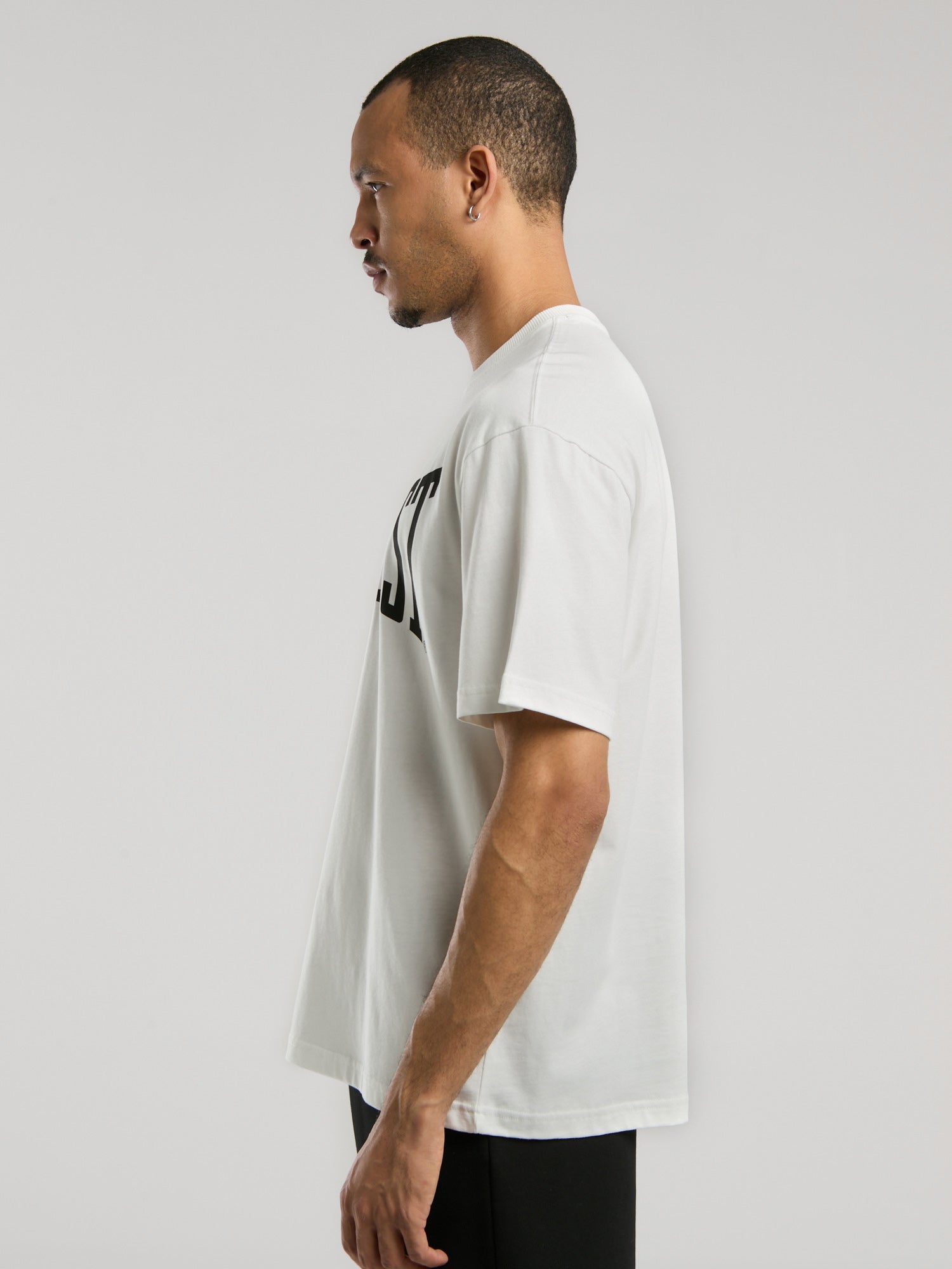 Ever Classics Comfort Logo Beyaz Erkek Tişört - 5