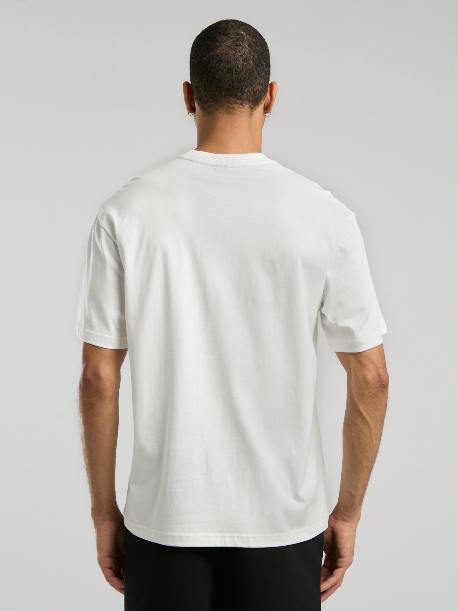 Ever Classics Comfort Logo Beyaz Erkek Tişört - 6