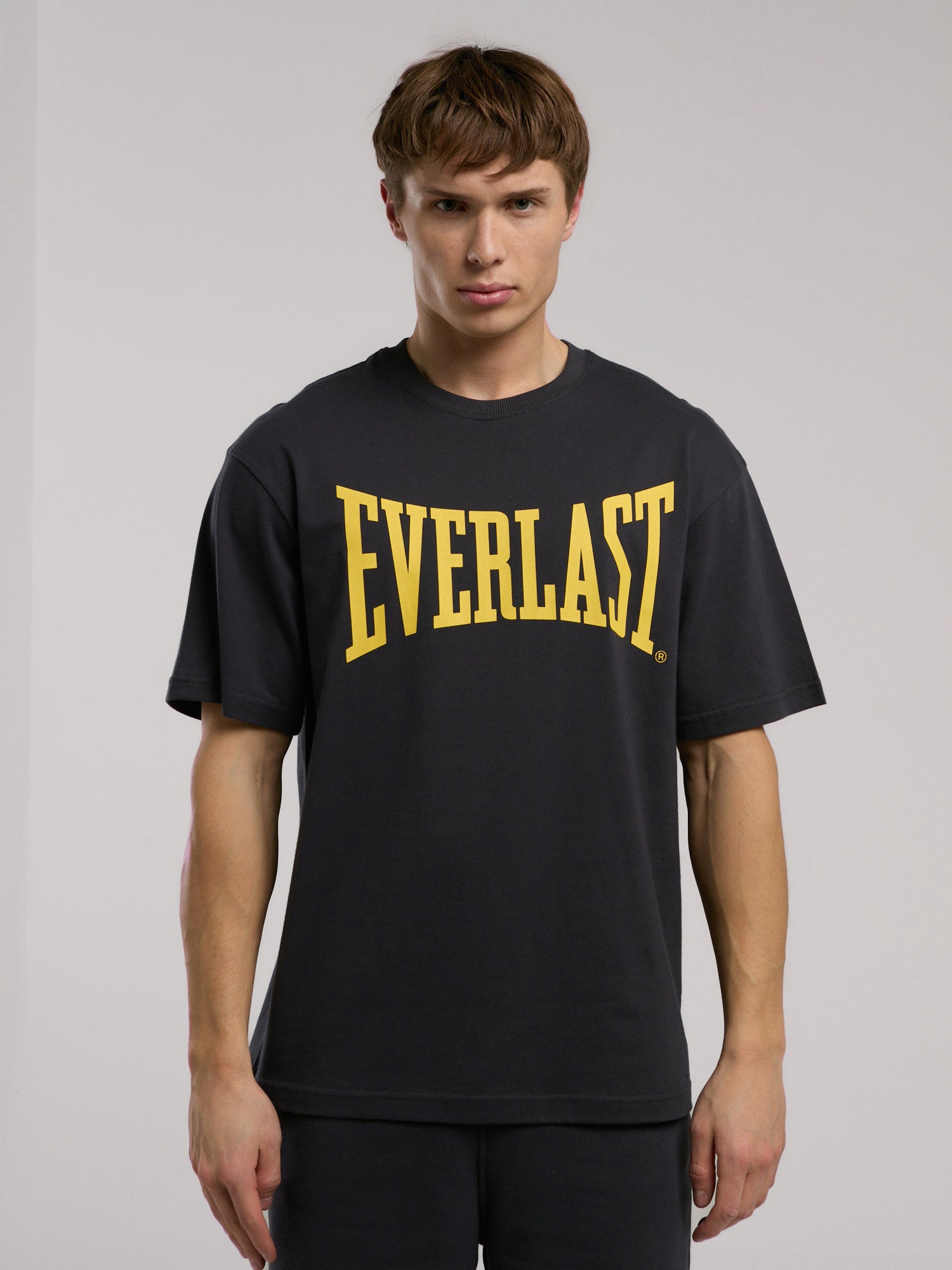 Ever Classics Comfort Logo Füme Erkek Tişört