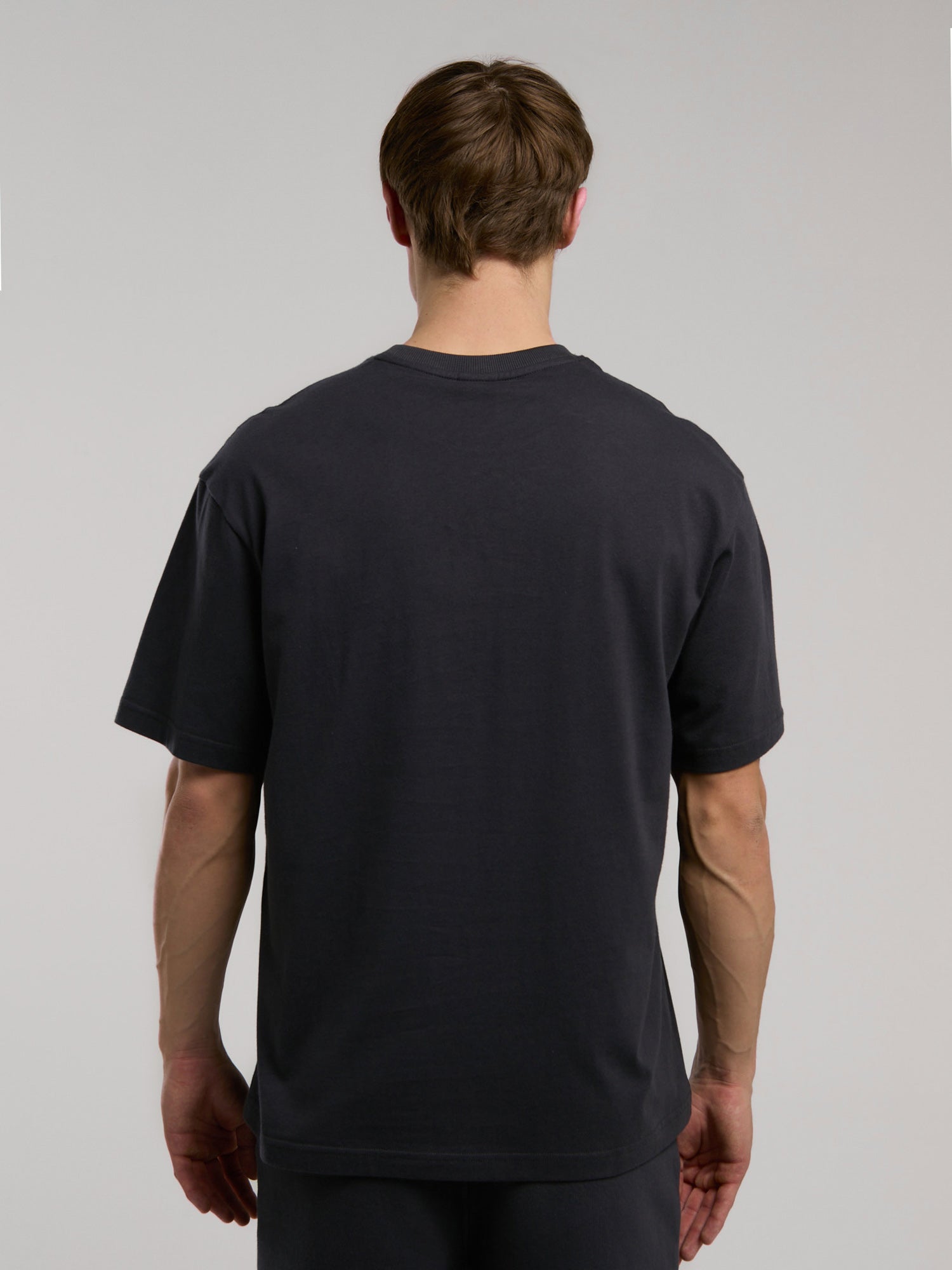 Ever Classics Comfort Logo Füme Erkek Tişört - 3