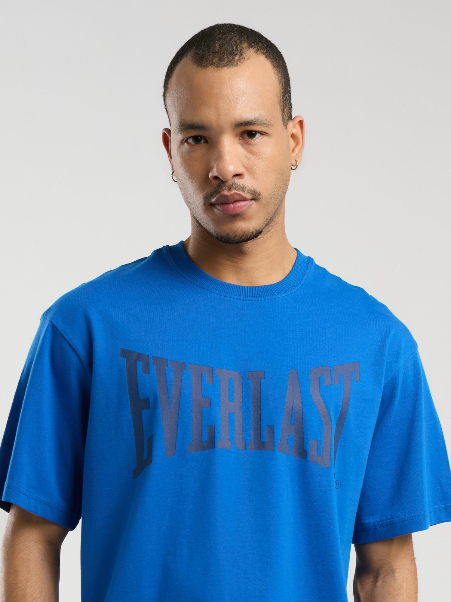 Ever Classics Comfort Logo Koyu İndigo Erkek Tişört - 3