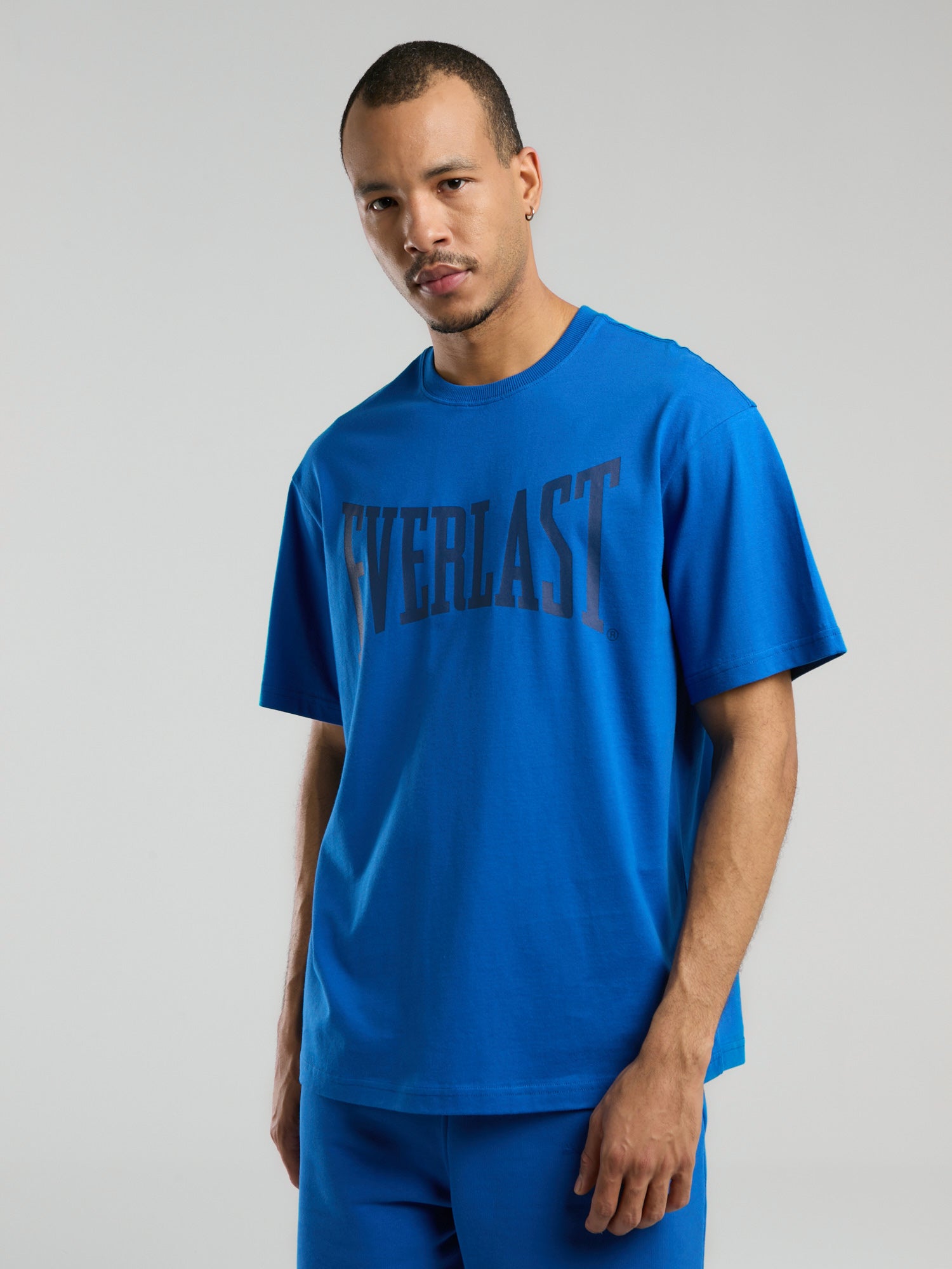 Ever Classics Comfort Logo Koyu İndigo Erkek Tişört - 4