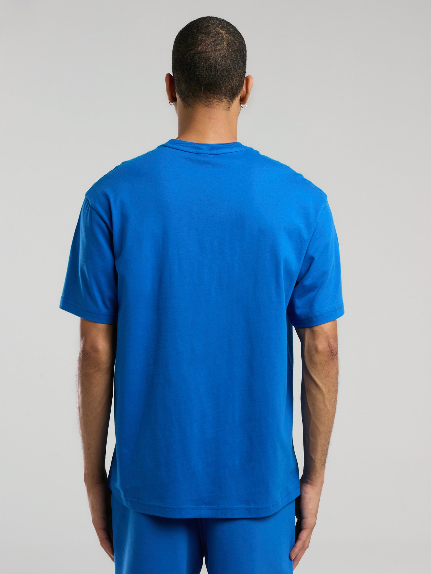 Ever Classics Comfort Logo Koyu İndigo Erkek Tişört - 5