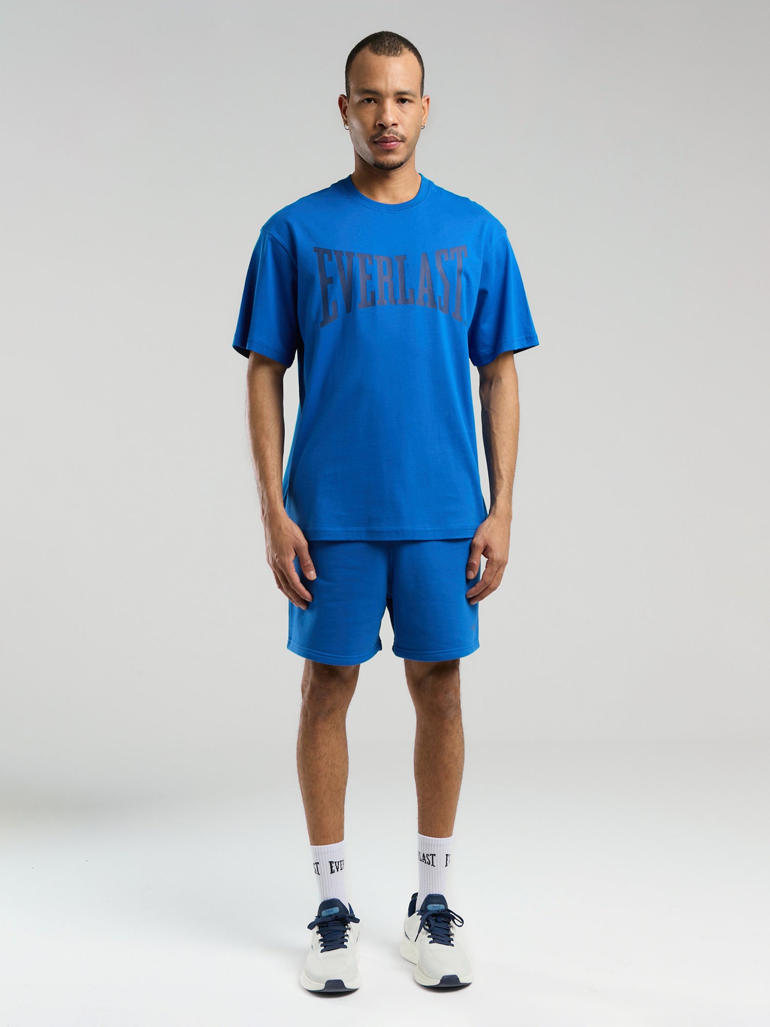 Ever Classics Comfort Logo Koyu İndigo Erkek Tişört - 6