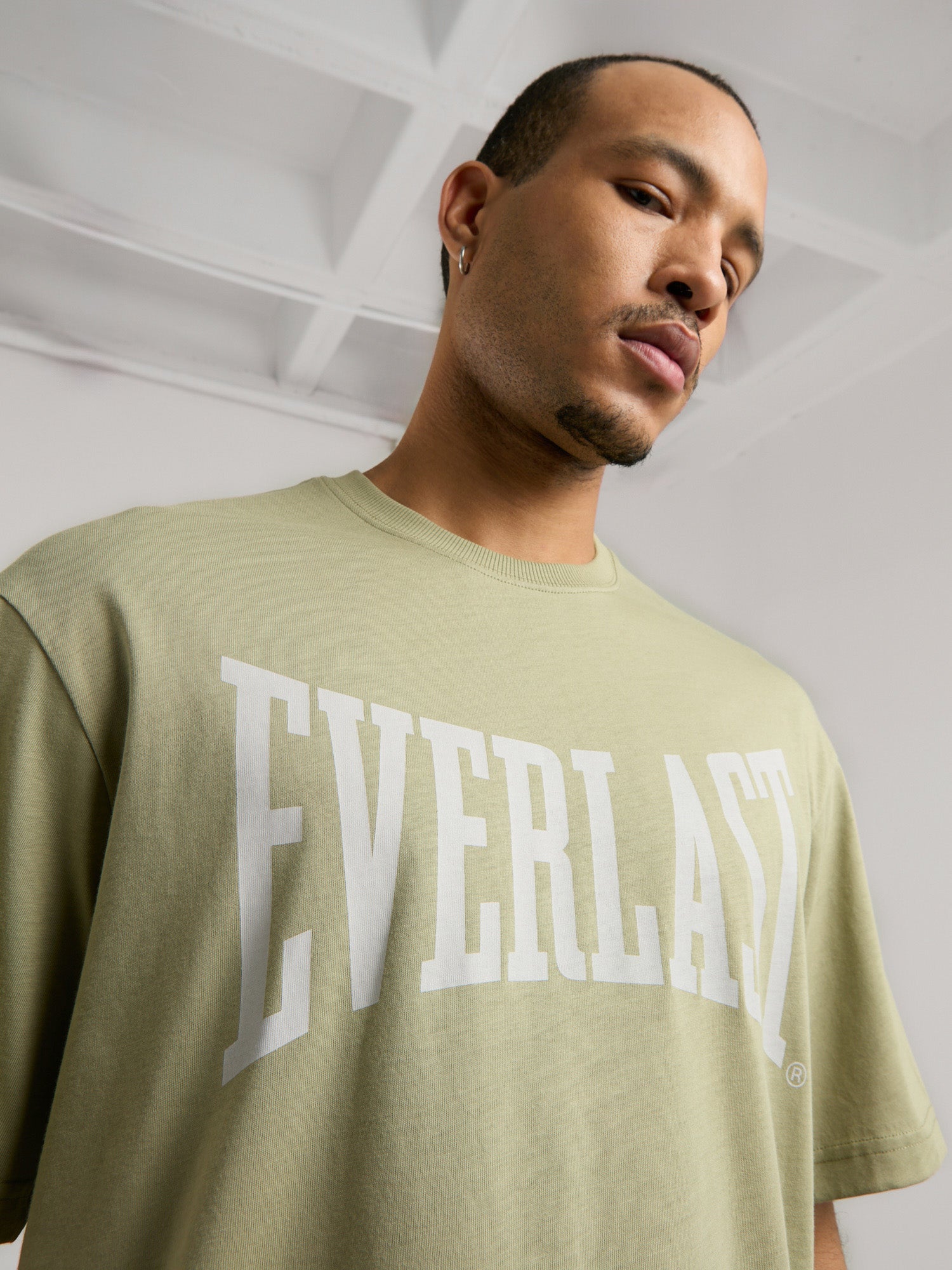 Ever Classics Comfort Logo Yeşil Erkek Tişört - 5