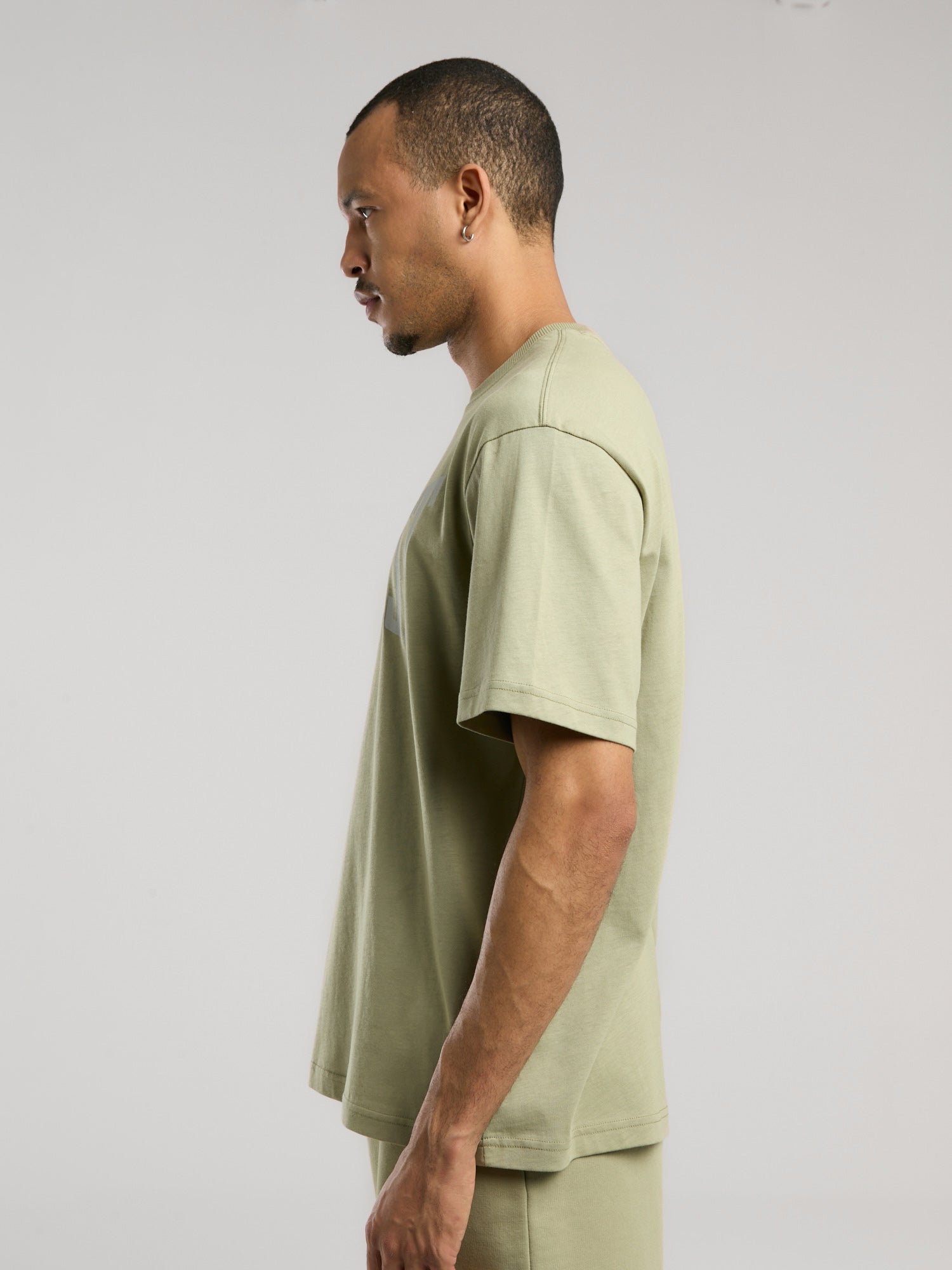 Ever Classics Comfort Logo Yeşil Erkek Tişört - 6