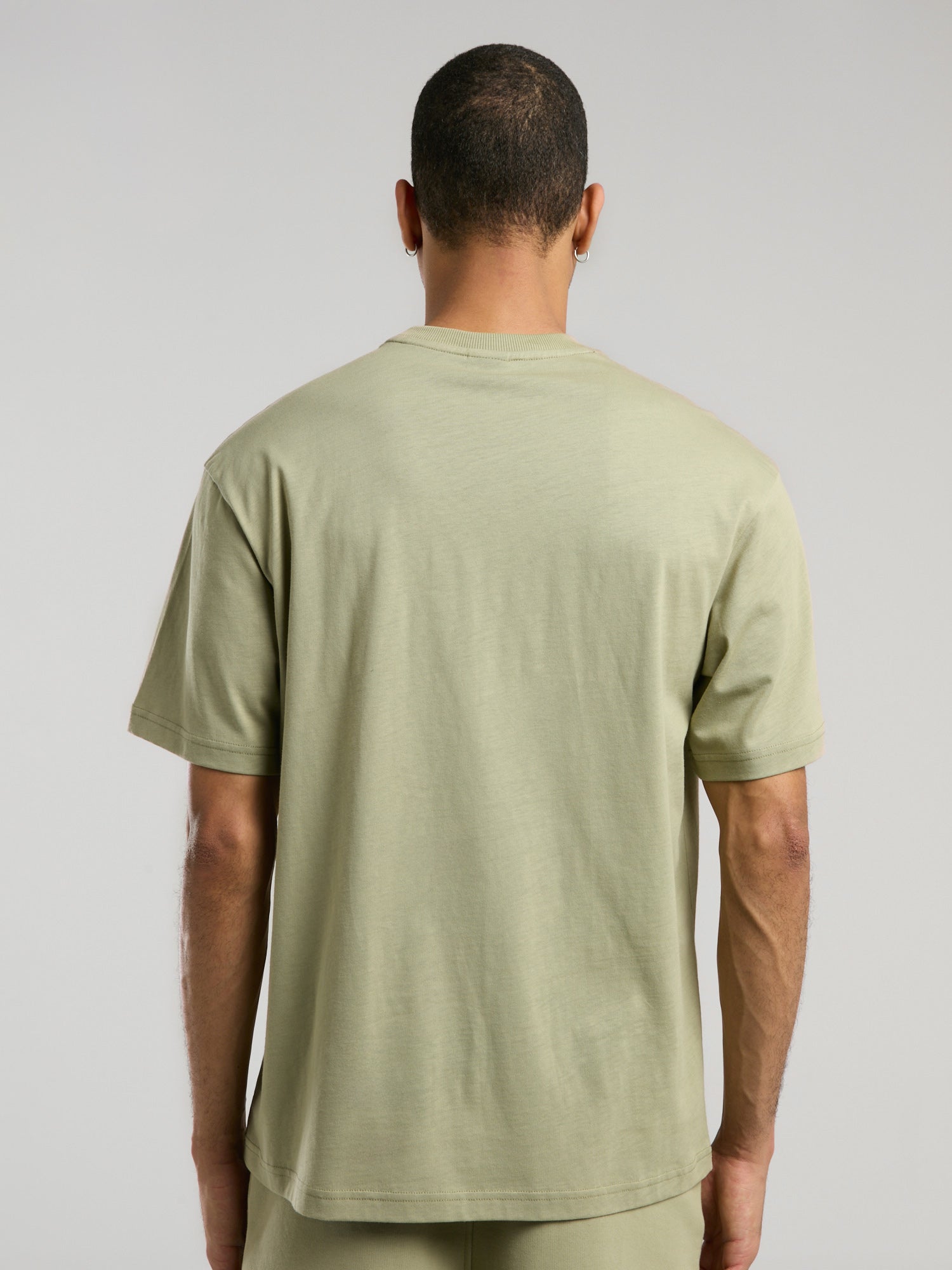 Ever Classics Comfort Logo Yeşil Erkek Tişört - 7