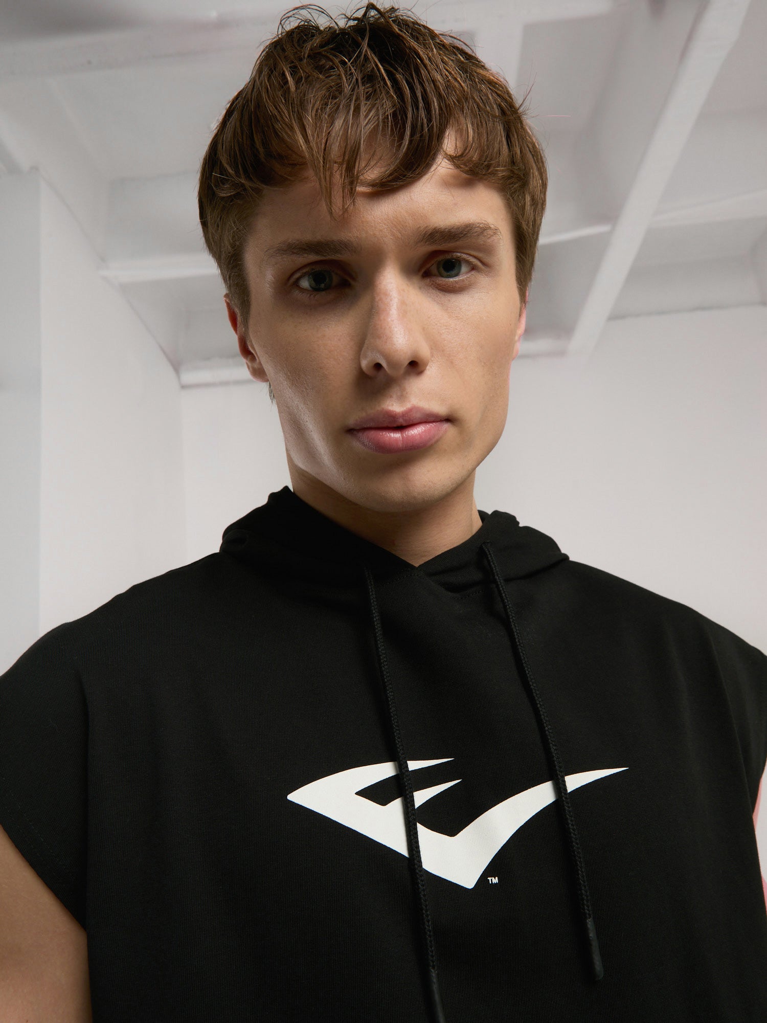 Ever Classics Oversize Siyah Erkek Kolsuz Sweatshirt - 6