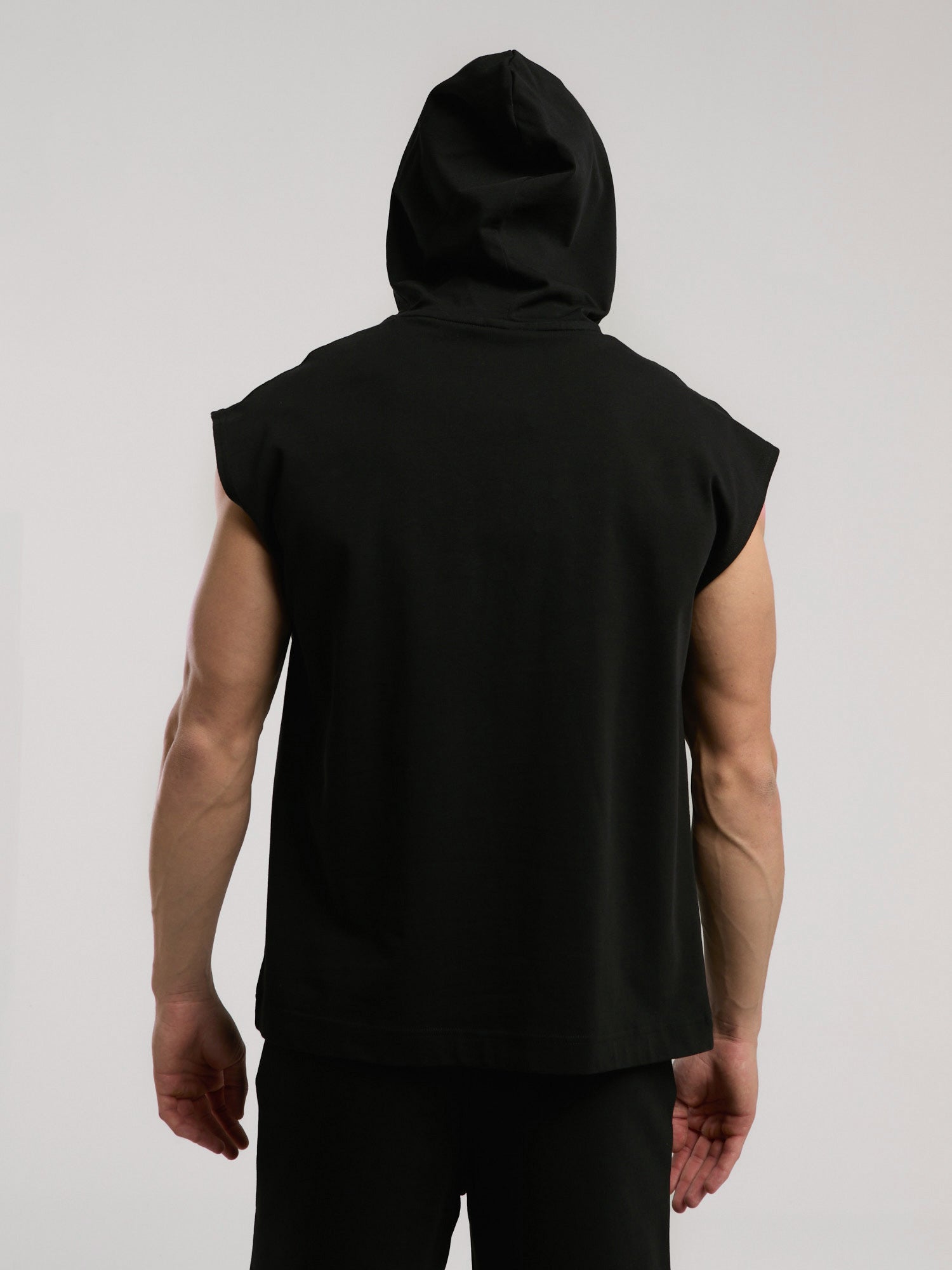 Ever Classics Oversize Siyah Erkek Kolsuz Sweatshirt - 7