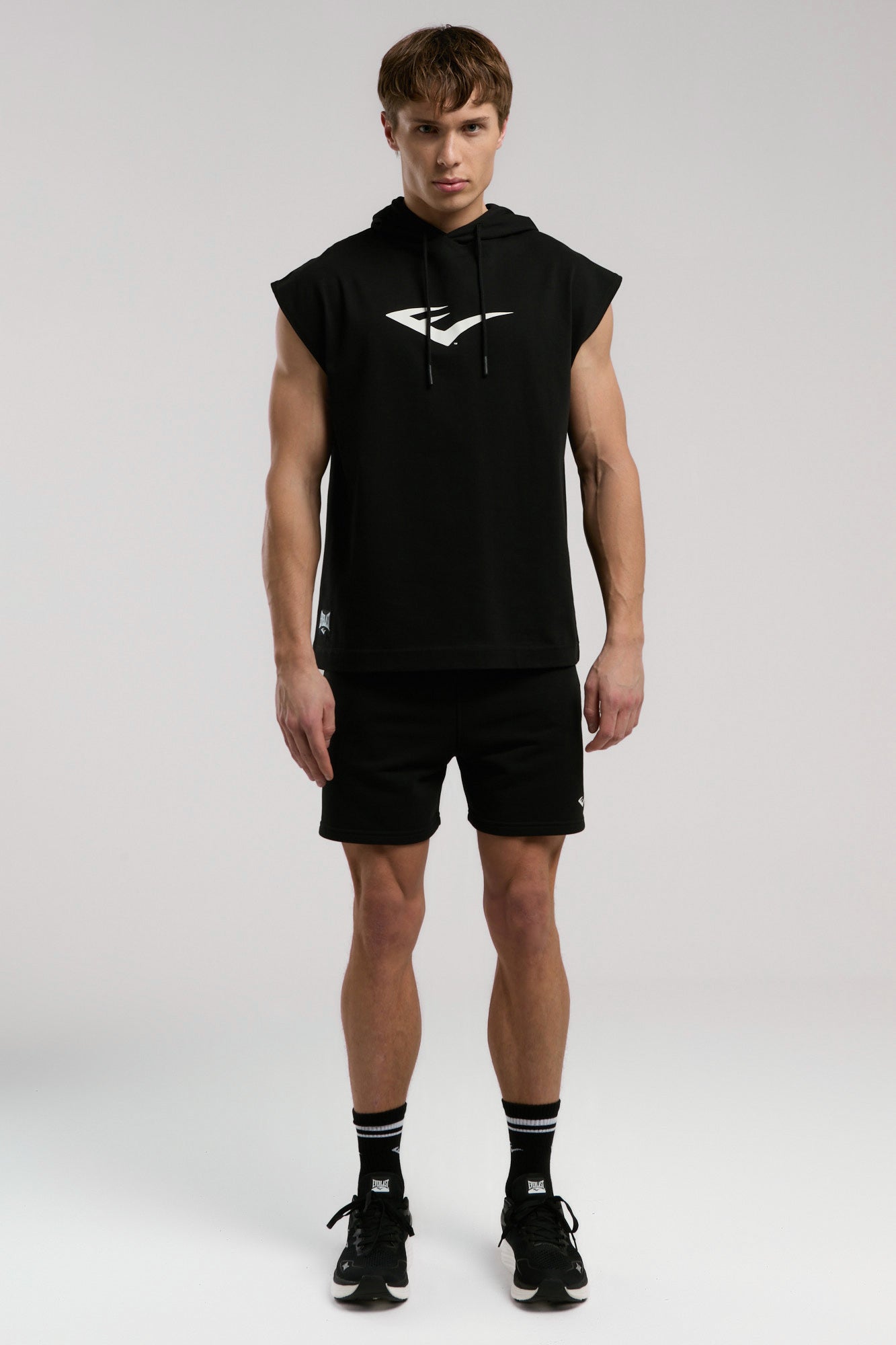 Ever Classics Oversize Siyah Erkek Kolsuz Sweatshirt - 8