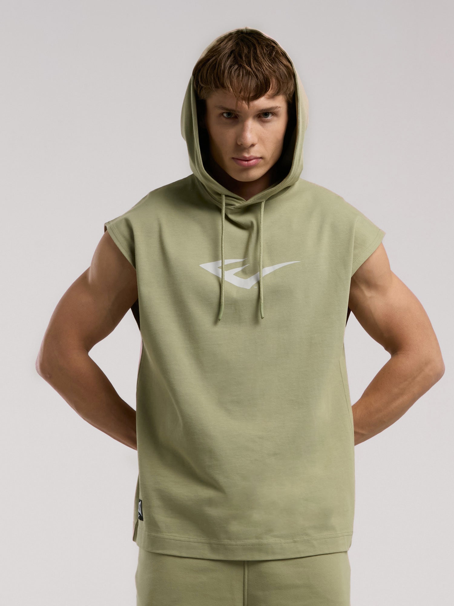 Ever Classics Oversize Yeşil Erkek Kolsuz Sweatshirt