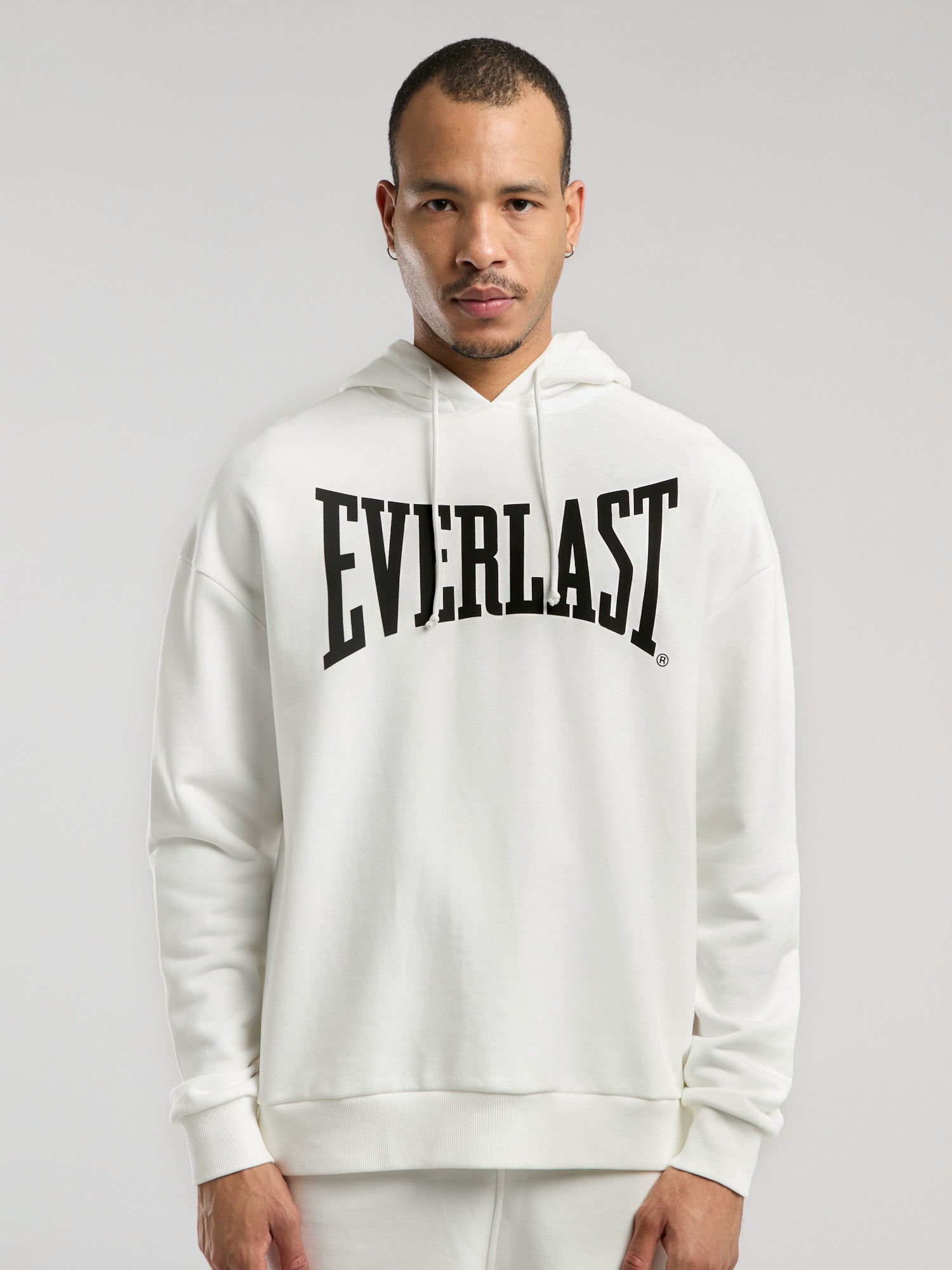 Ever Classics  Comfort Beyaz Kapüşonlu  Erkek Sweatshirt