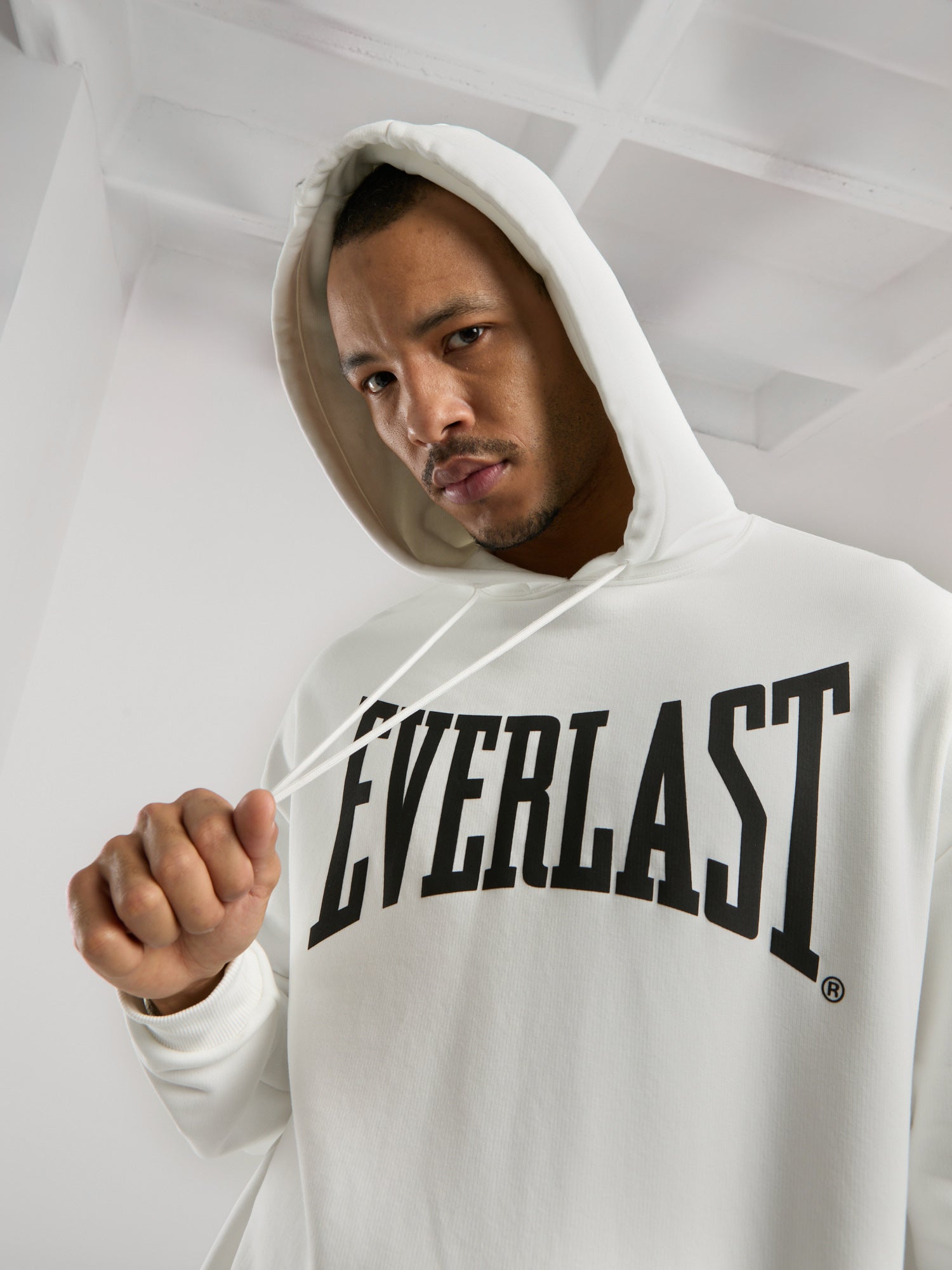 Ever Classics  Comfort Beyaz Kapüşonlu  Erkek Sweatshirt - 3