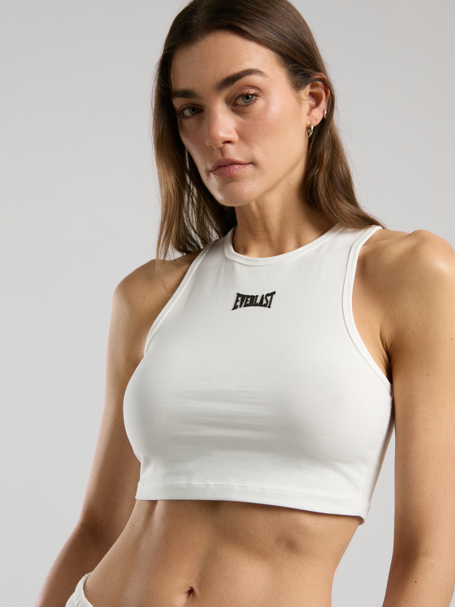 Ever Classics Wmn Beyaz Kadın Basic Crop Atlet - 3