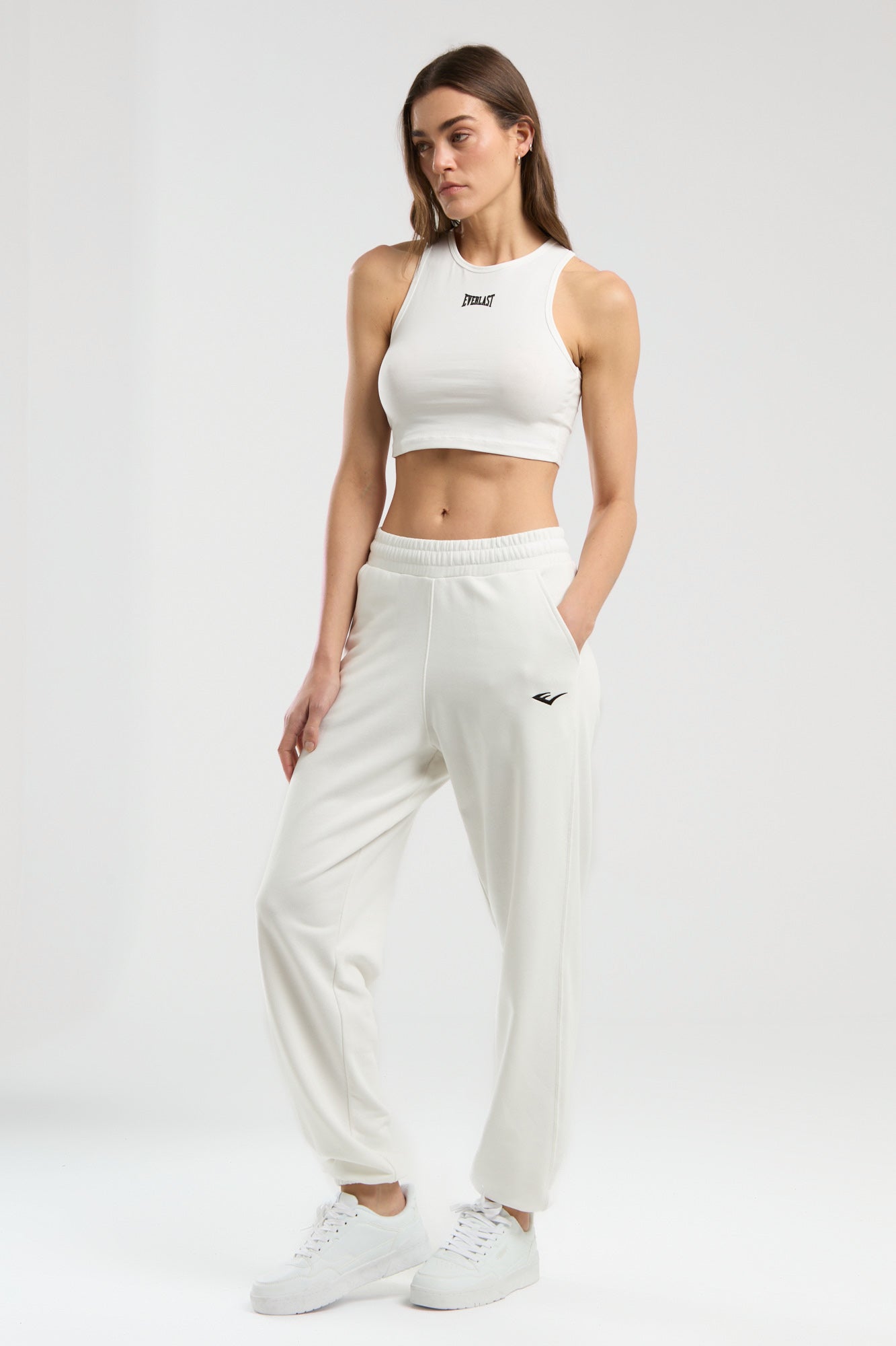 Ever Classics Wmn Beyaz Kadın Basic Crop Atlet - 5