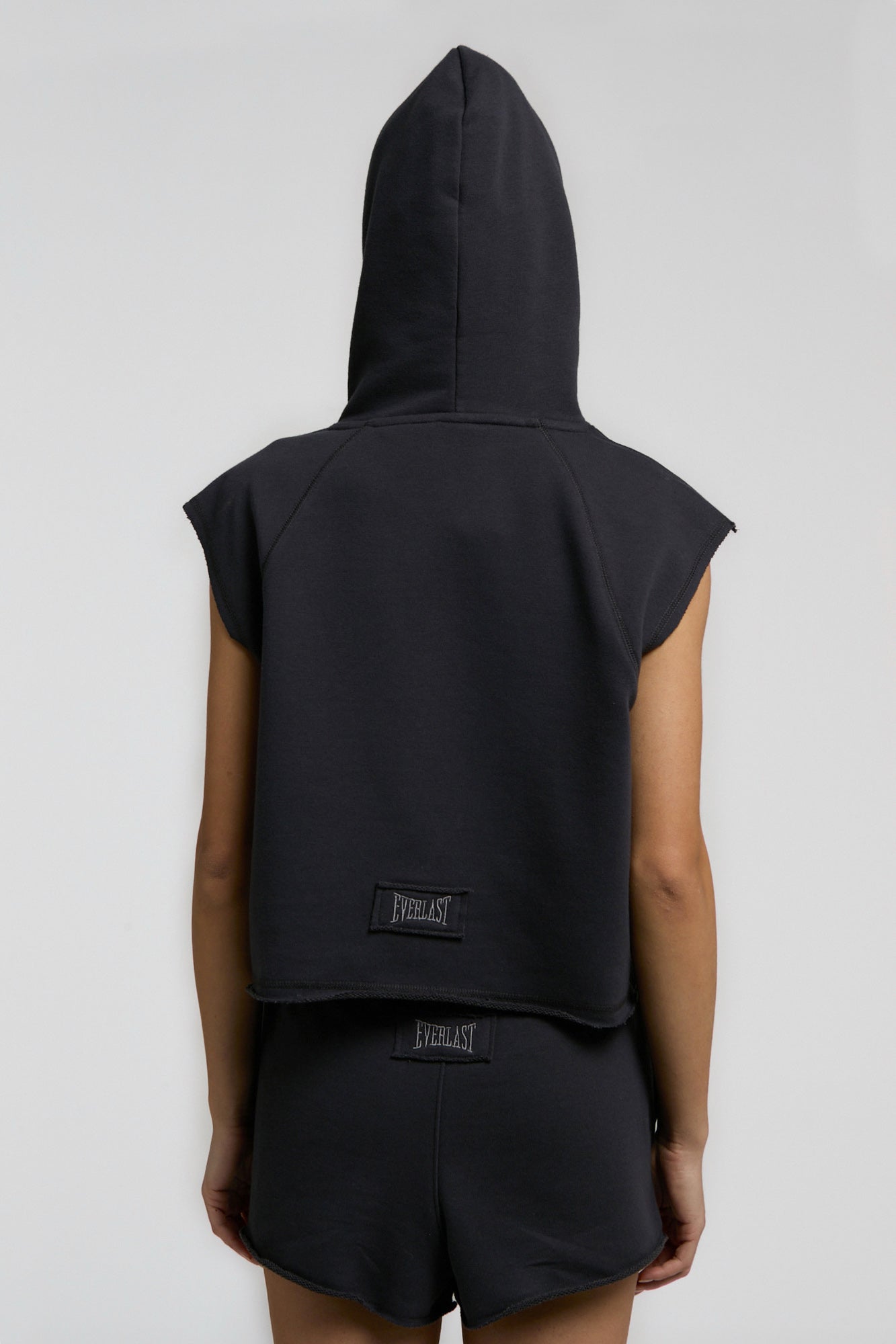 Ever Classics Wmn Füme Kadın Crop Kapüşonlu Kolsuz Sweatshirt - 6