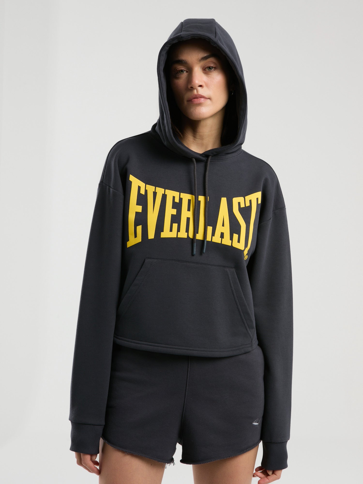 Ever Classics Wmn Füme Kadın Kapüşonlu Sweatshirt