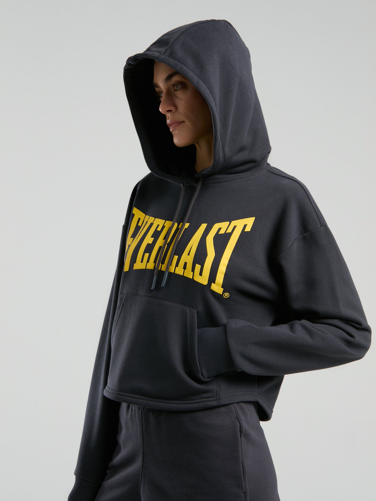 Ever Classics Wmn Füme Kadın Kapüşonlu Sweatshirt - 6