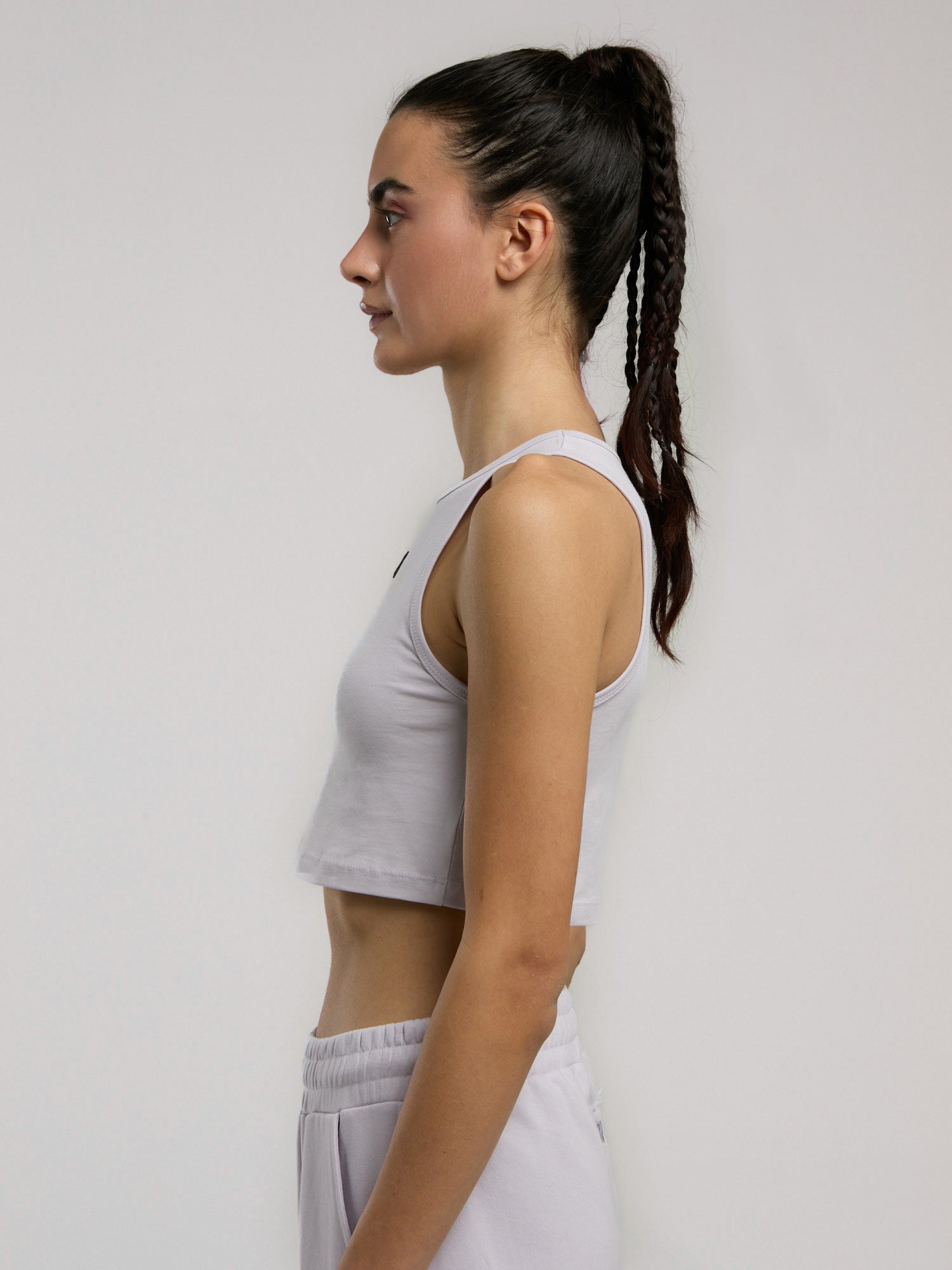 Ever Classics Wmn Lila Kadın Basic Crop Atlet - 4