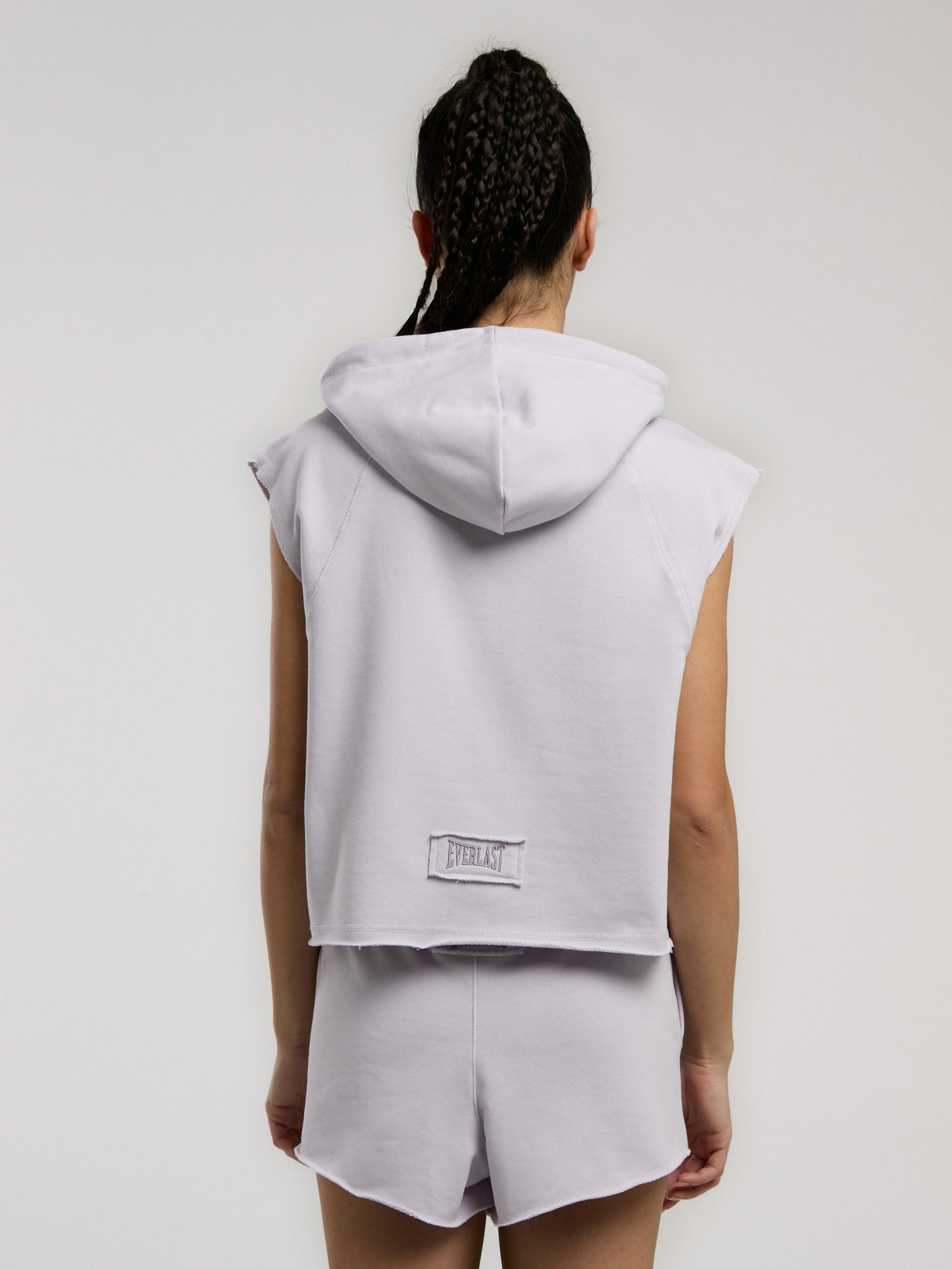 Ever Classics Wmn Lila Kadın Crop Kapüşonlu Kolsuz Sweatshirt - 7