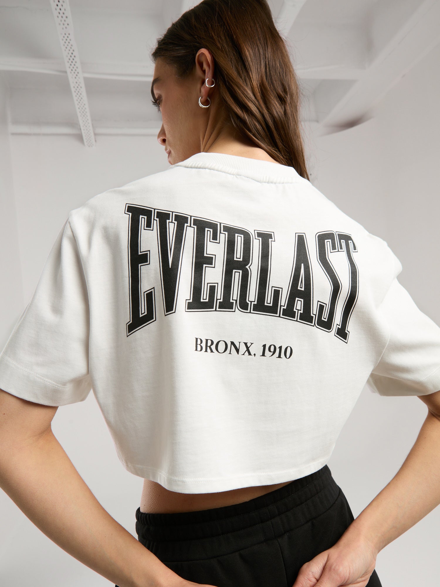 Ever Classics Wmn Comfort Beyaz Kadın Crop Tişört - 3