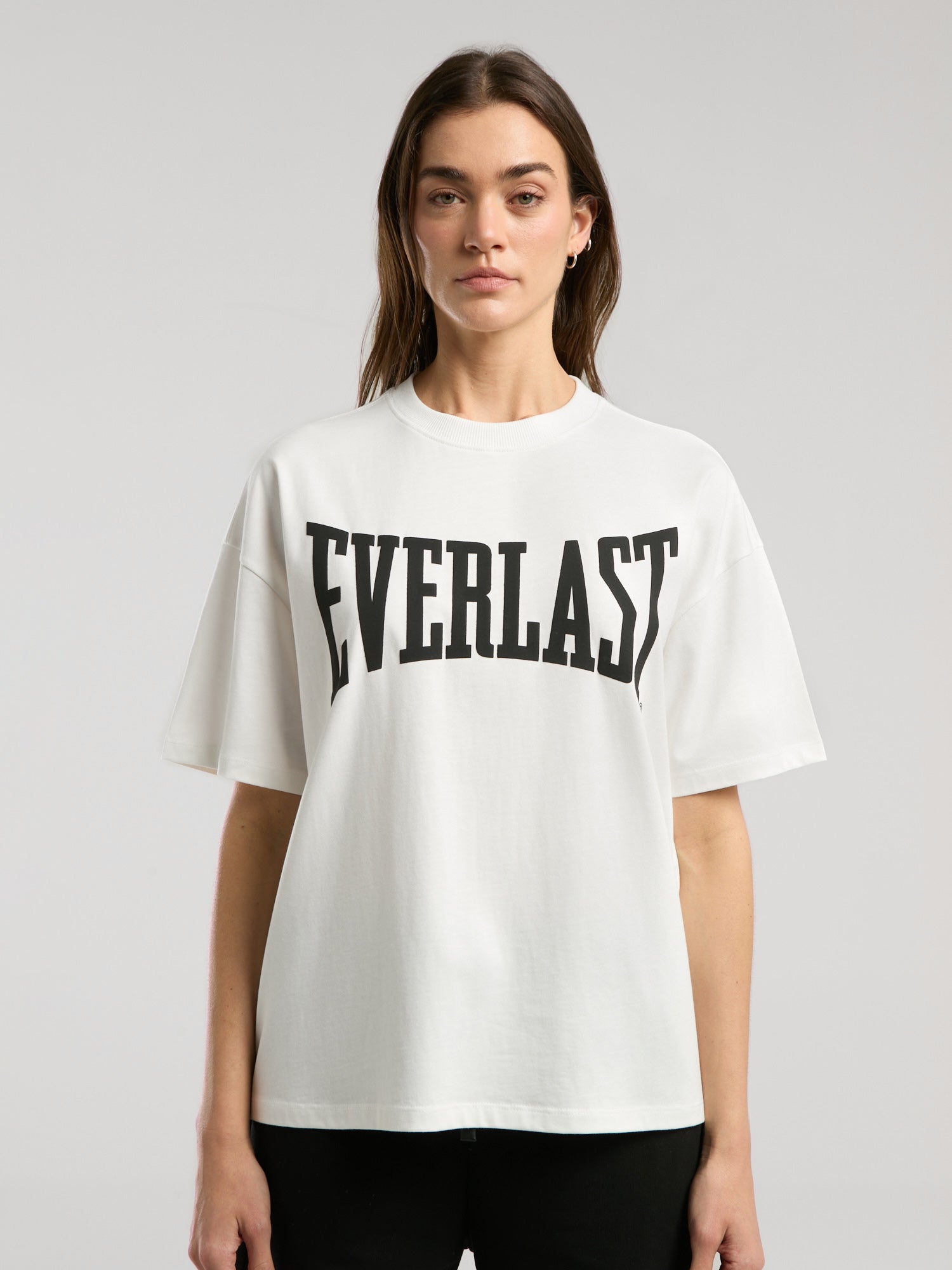 Ever Classics Wmn Oversize Beyaz Kadın Tişört