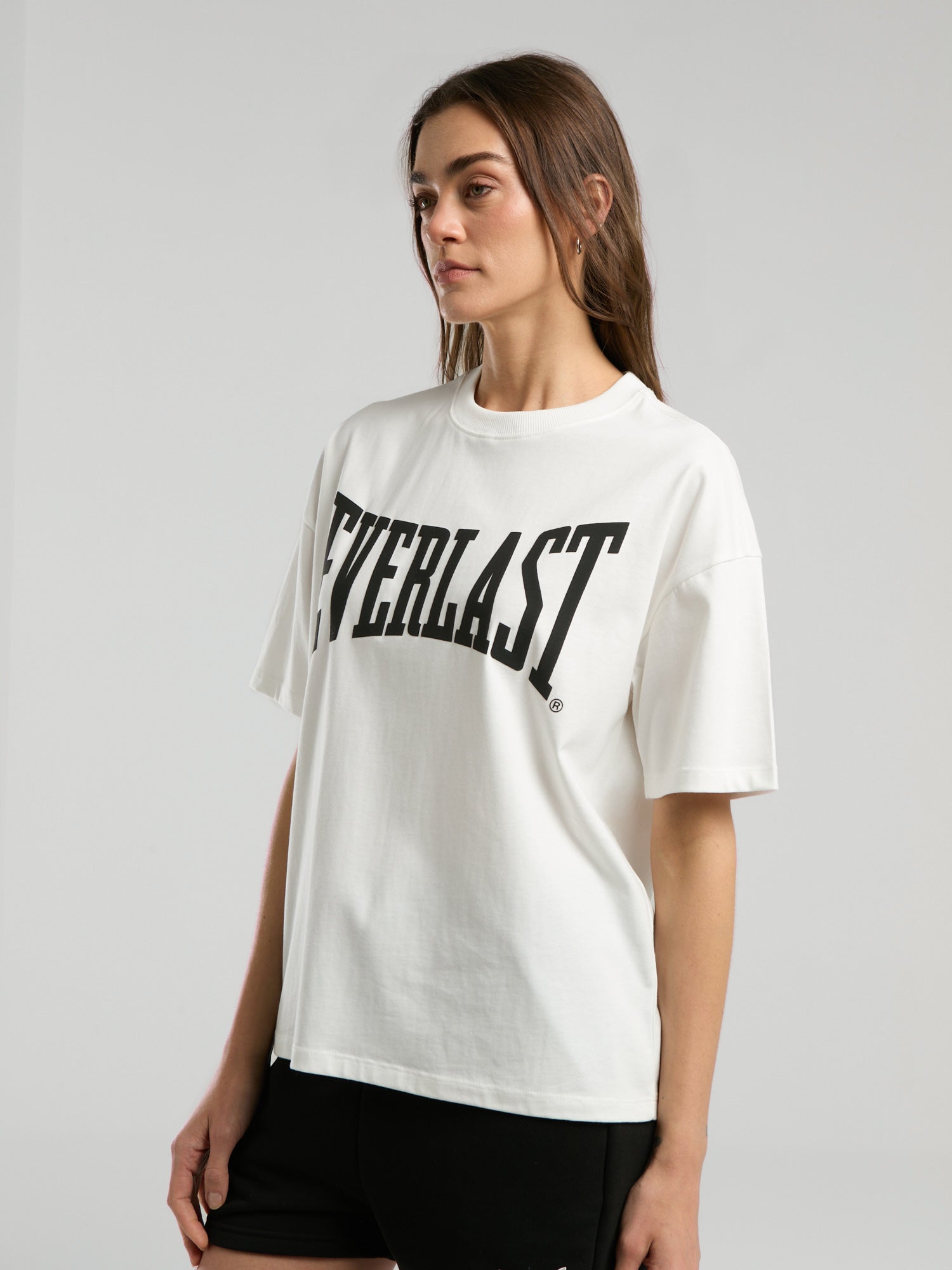 Ever Classics Wmn Oversize Beyaz Kadın Tişört - 5