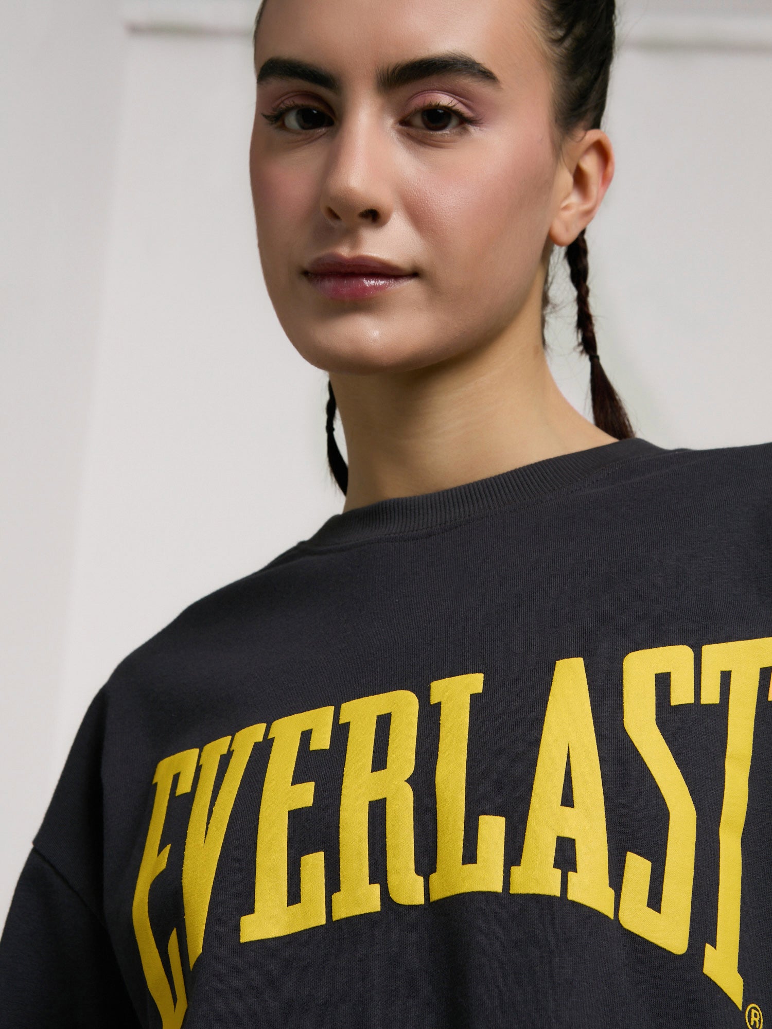 Ever Classics Wmn Oversize Füme Kadın Tişört - 6