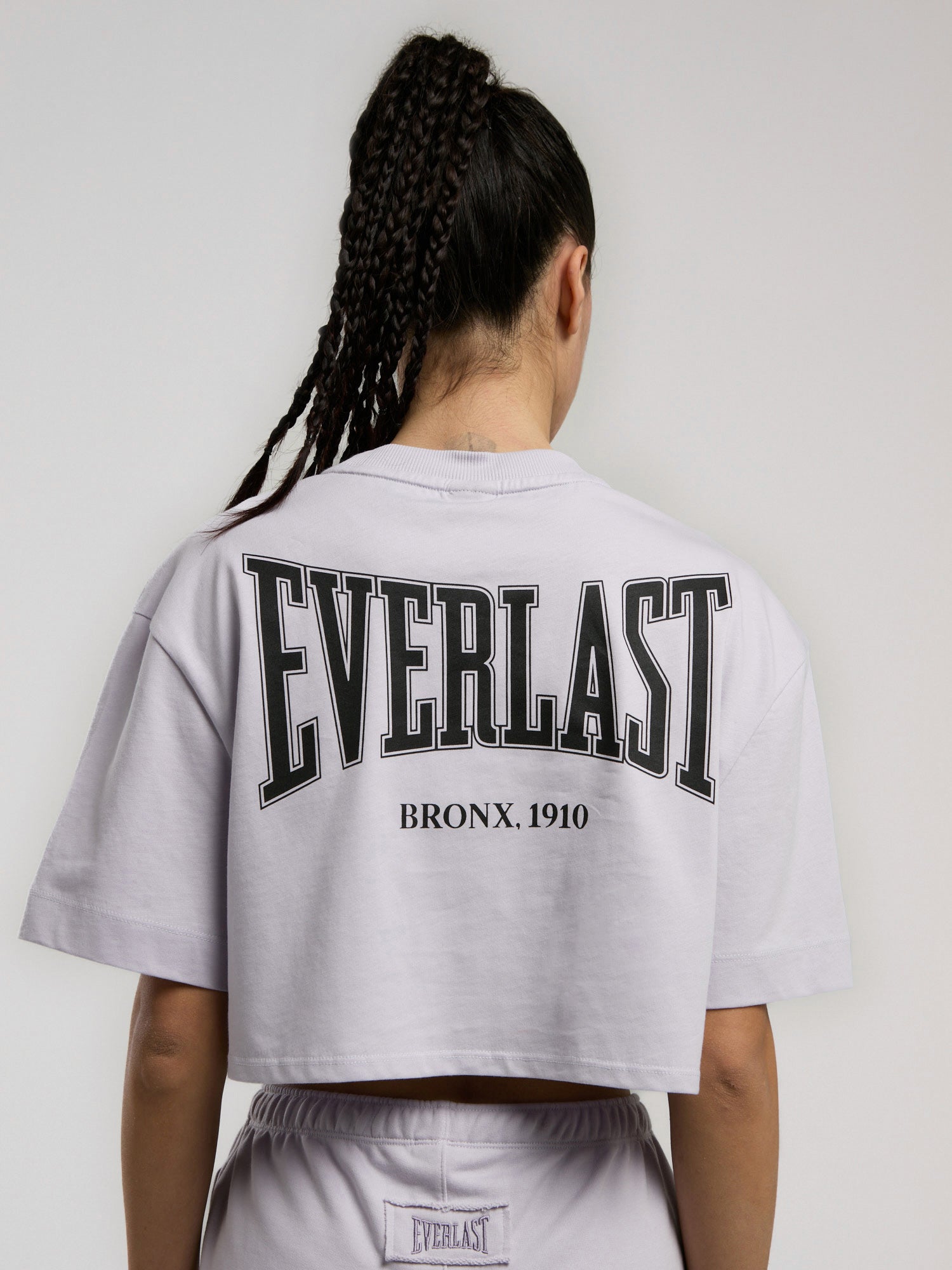 Ever Classics Wmn Comfort Lila Kadın Crop Tişört - 6