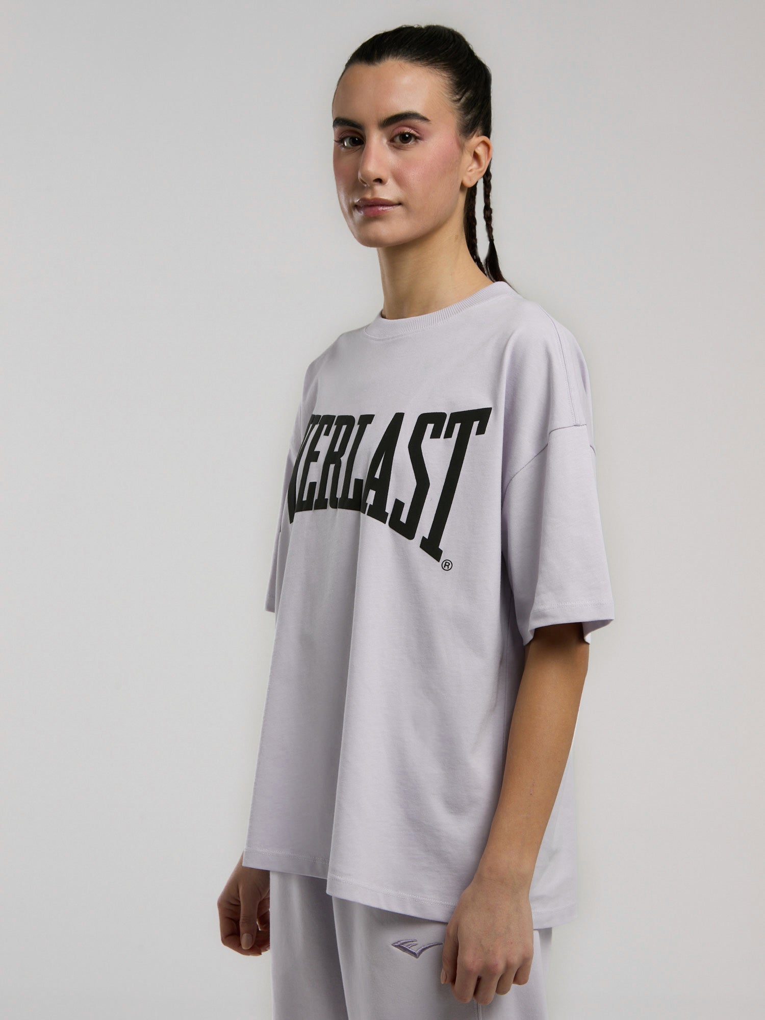 Ever Classics Wmn Oversize Lila Kadın Tişört - 4