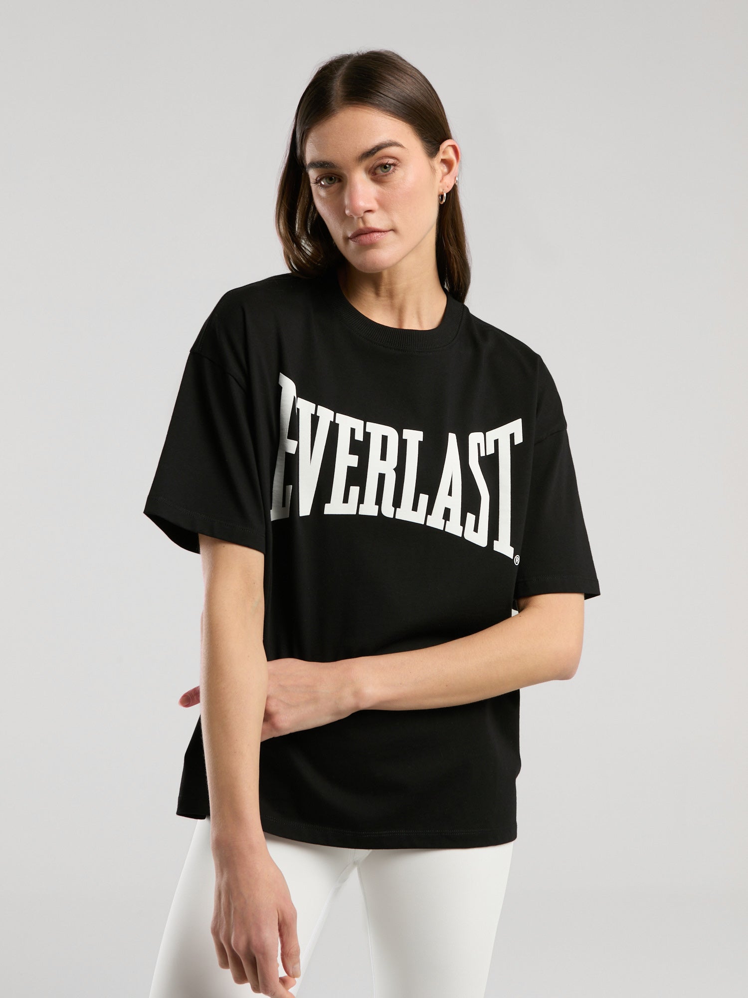 Ever Classics Wmn Oversize Siyah Kadın Tişört - 4