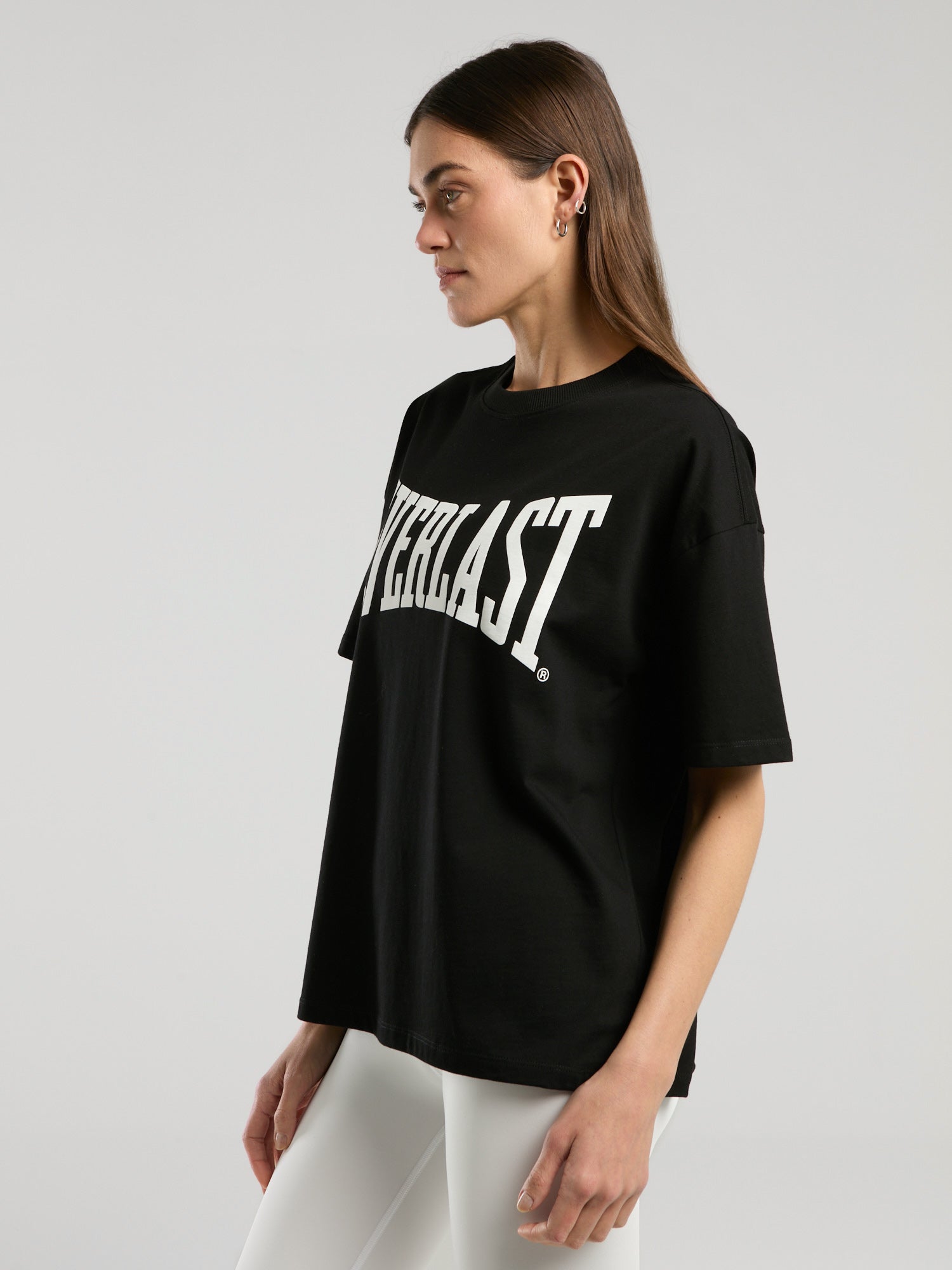 Ever Classics Wmn Oversize Siyah Kadın Tişört - 5