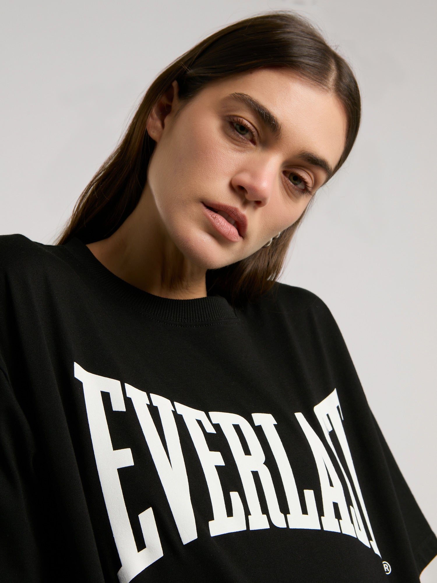 Ever Classics Wmn Oversize Siyah Kadın Tişört - 6