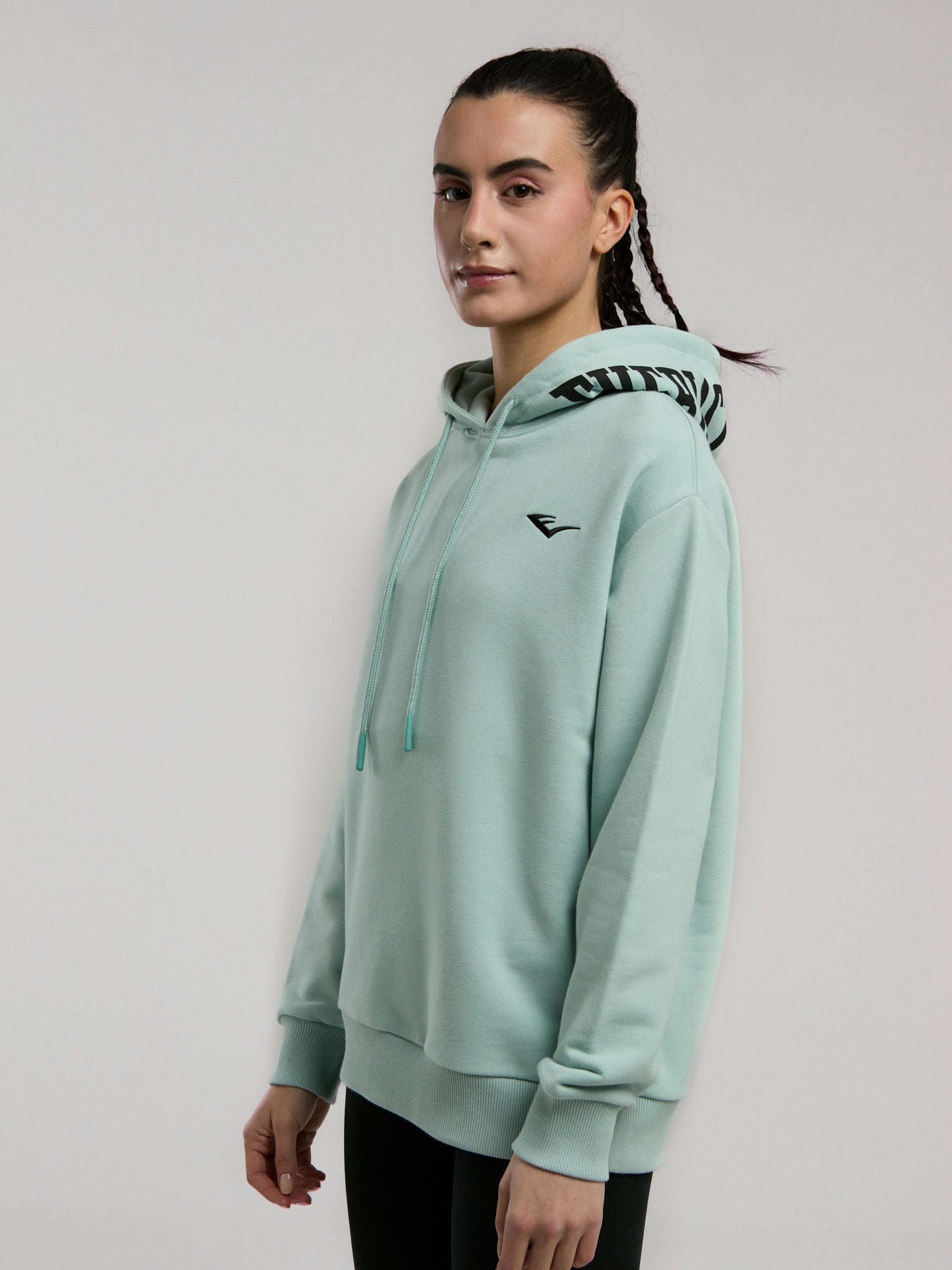 Ever Classics Wmn Comfort Su Yeşili Kadın Kapüşonlu Sweatshirt - 5