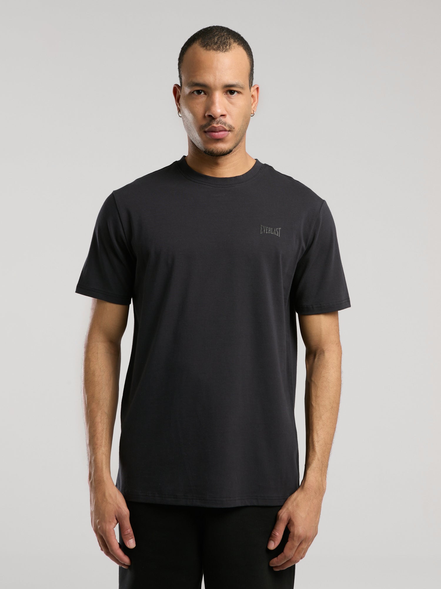 Ever Essentials Basic Regular Antrasıt Erkek Tişört