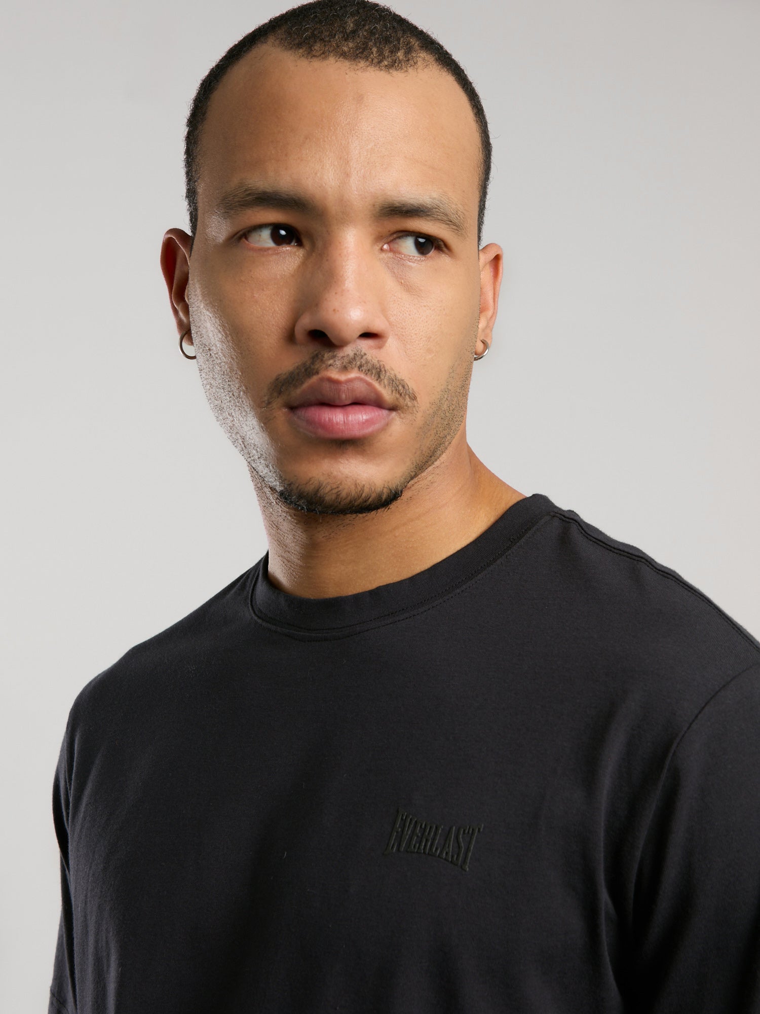 Ever Essentials Basic Regular Antrasıt Erkek Tişört - 5