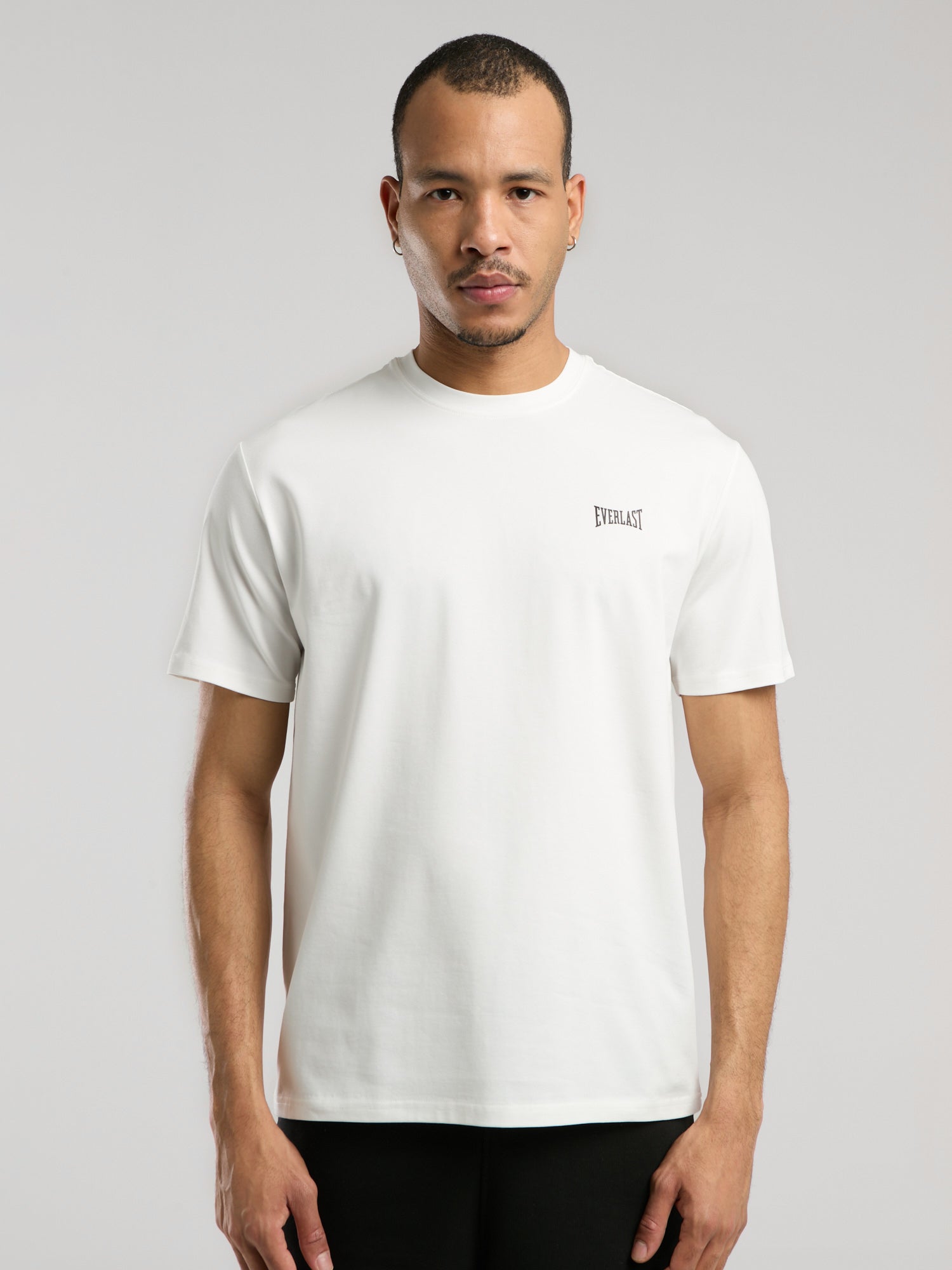 Ever Essentials Basic Regular Beyaz Erkek Tişört