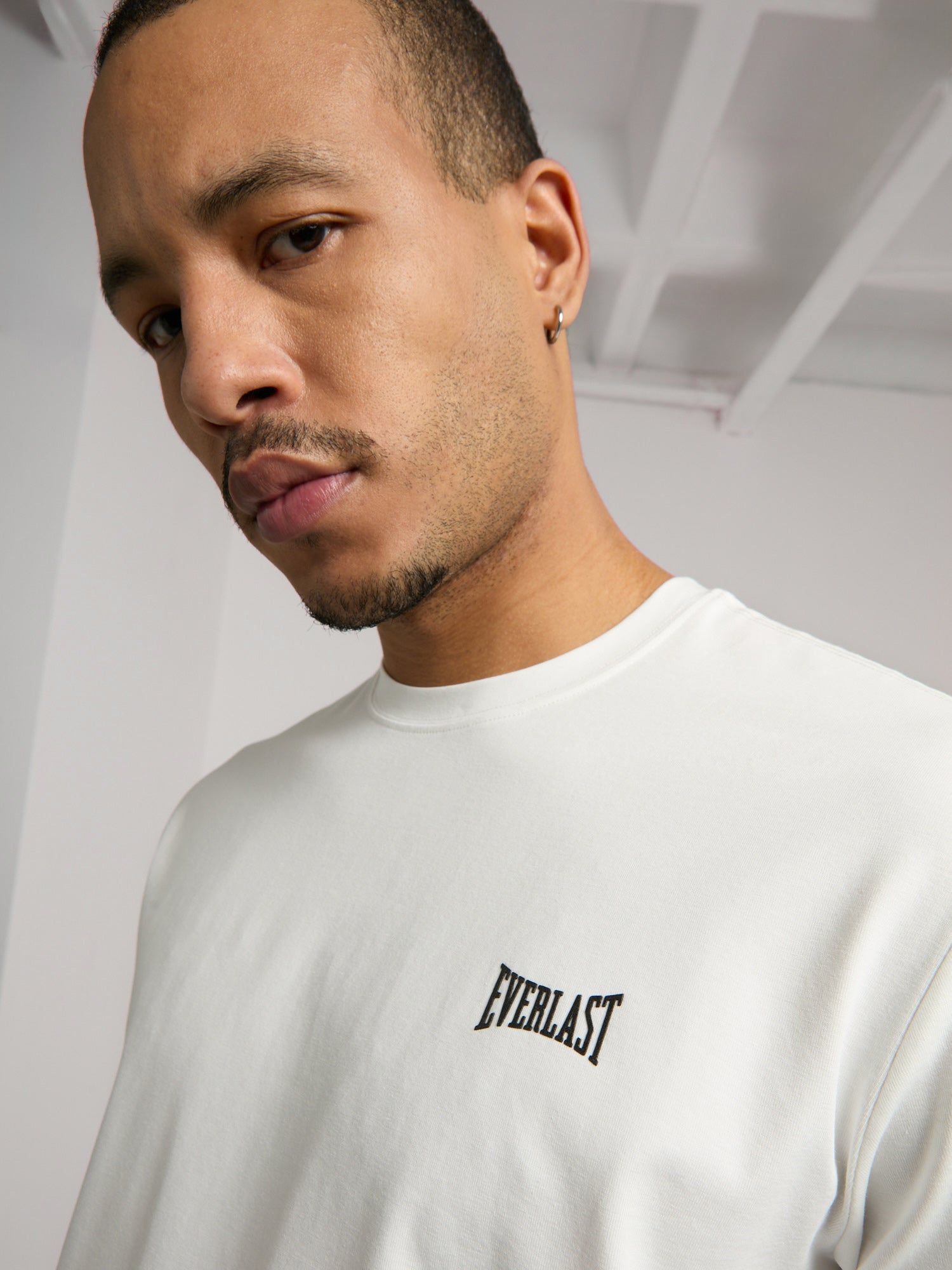 Ever Essentials Basic Regular Beyaz Erkek Tişört - 3