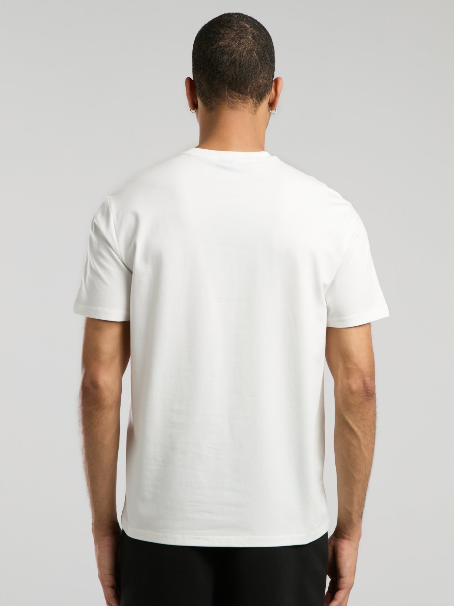 Ever Essentials Basic Regular Beyaz Erkek Tişört - 7