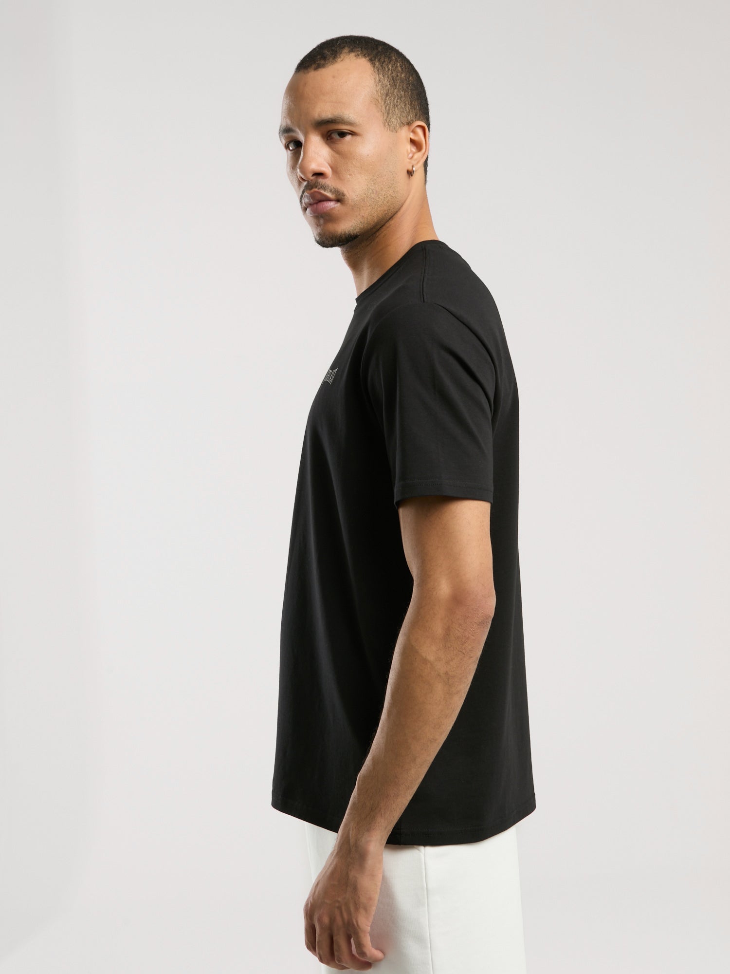 Ever Essentials Basic Regular Siyah Erkek Tişört - 6