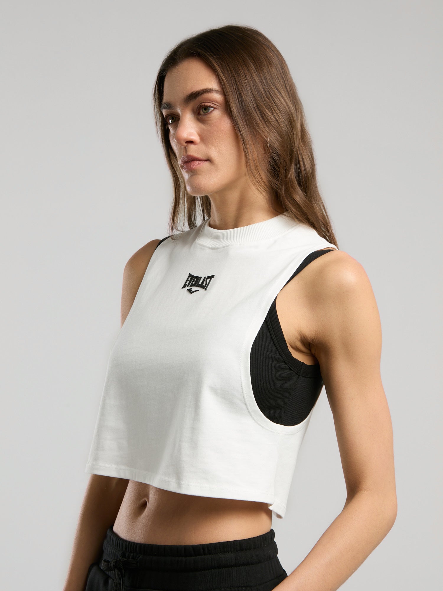 Ever Essentials Beyaz Kadın Atlet - 5