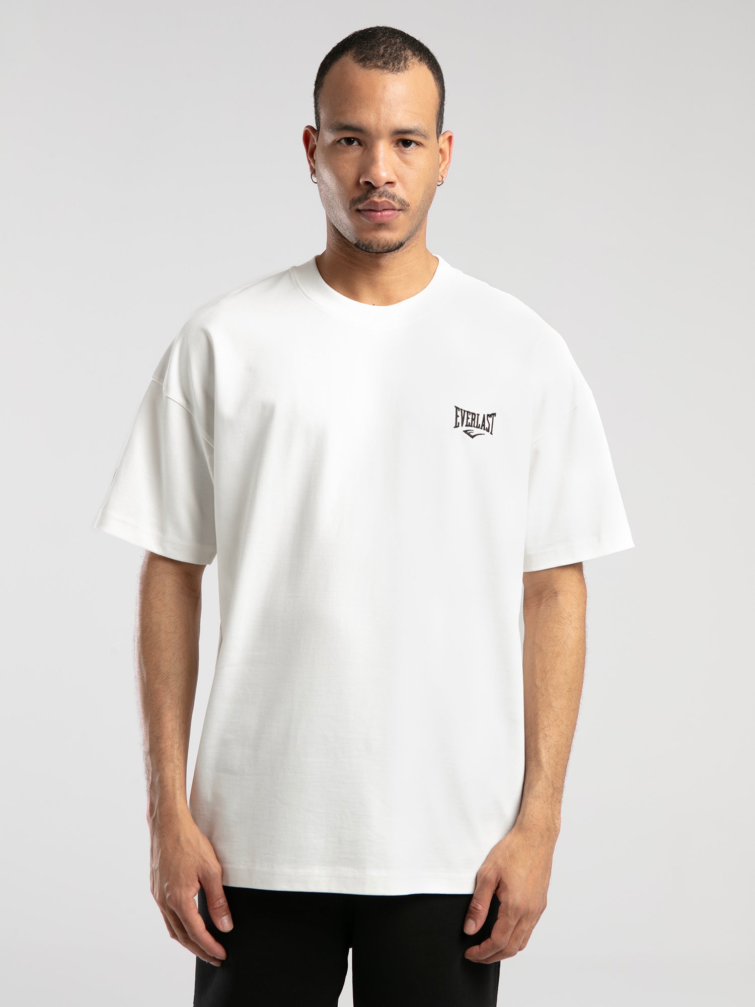 Ever Essentials Oversize Beyaz Erkek Tişört