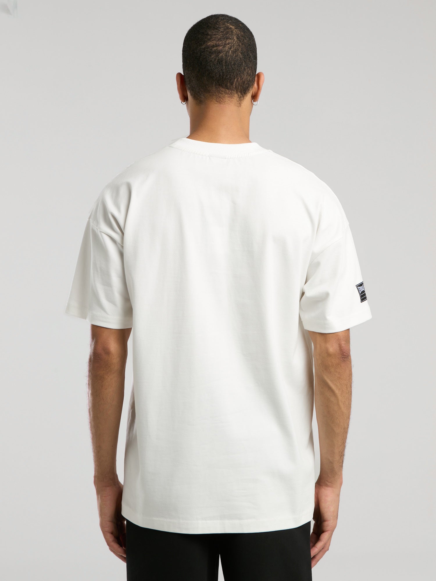 Ever Essentials Oversize Beyaz Erkek Tişört - 6