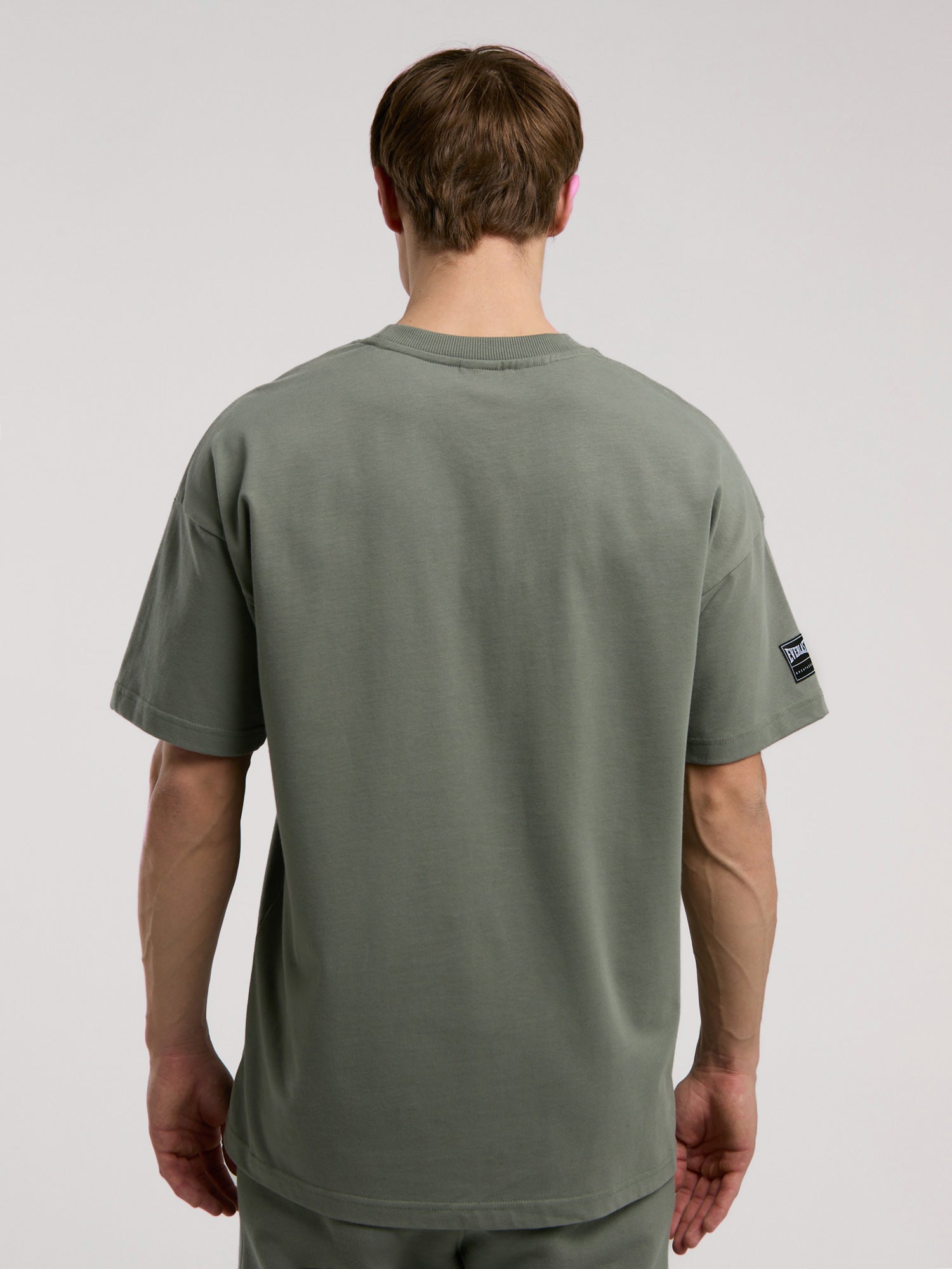 Ever Essentials Oversize Haki Erkek Tişört - 7