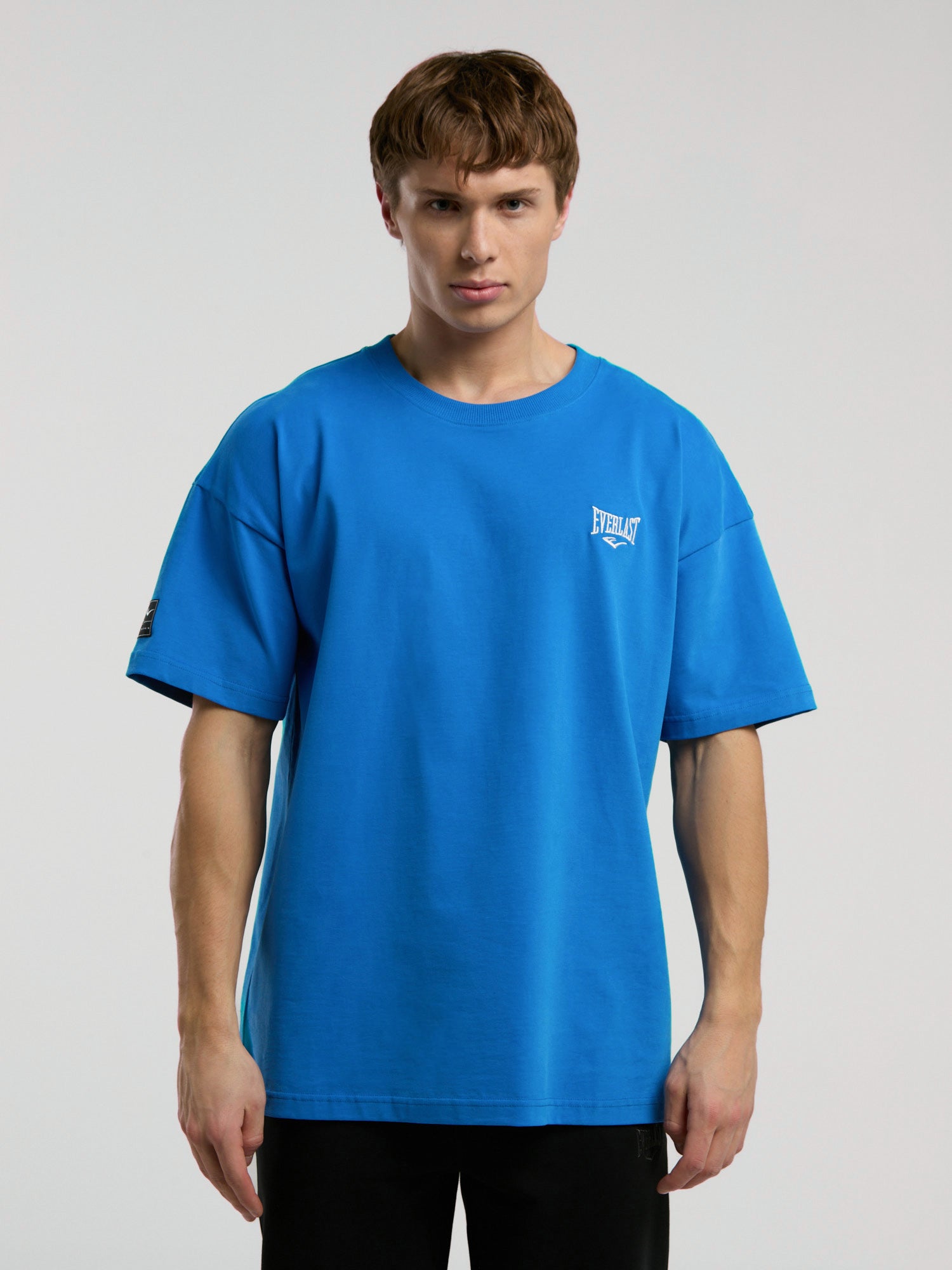 Ever Essentials Oversize Mavi Erkek Tişört