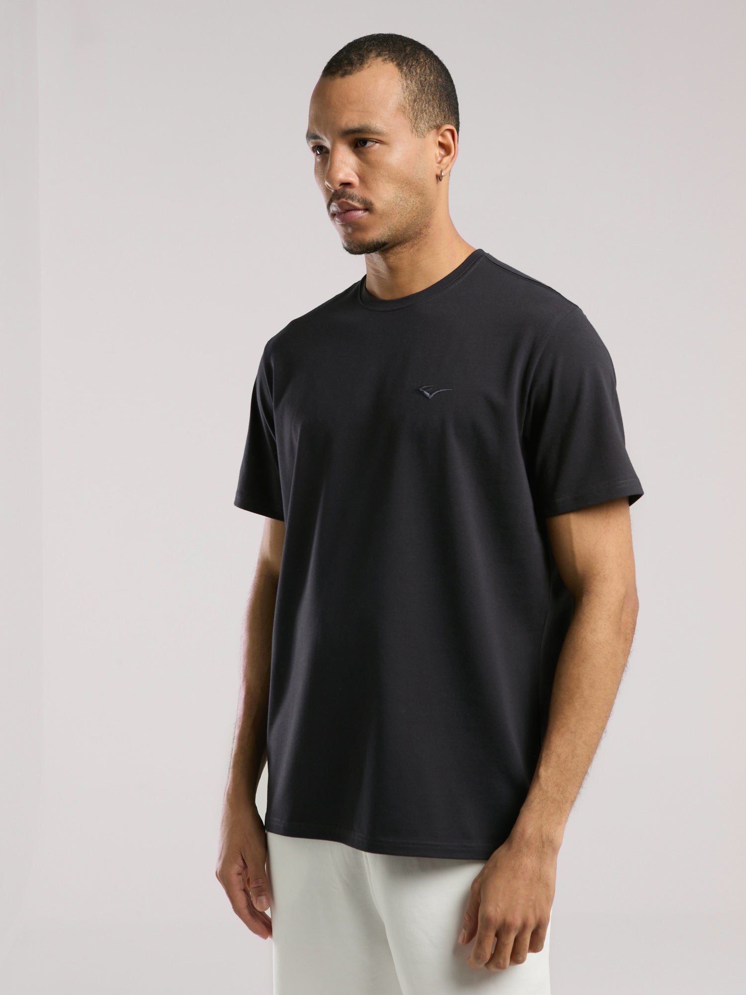 Ever Essentials Regular Antrasit Erkek Tişört - 4