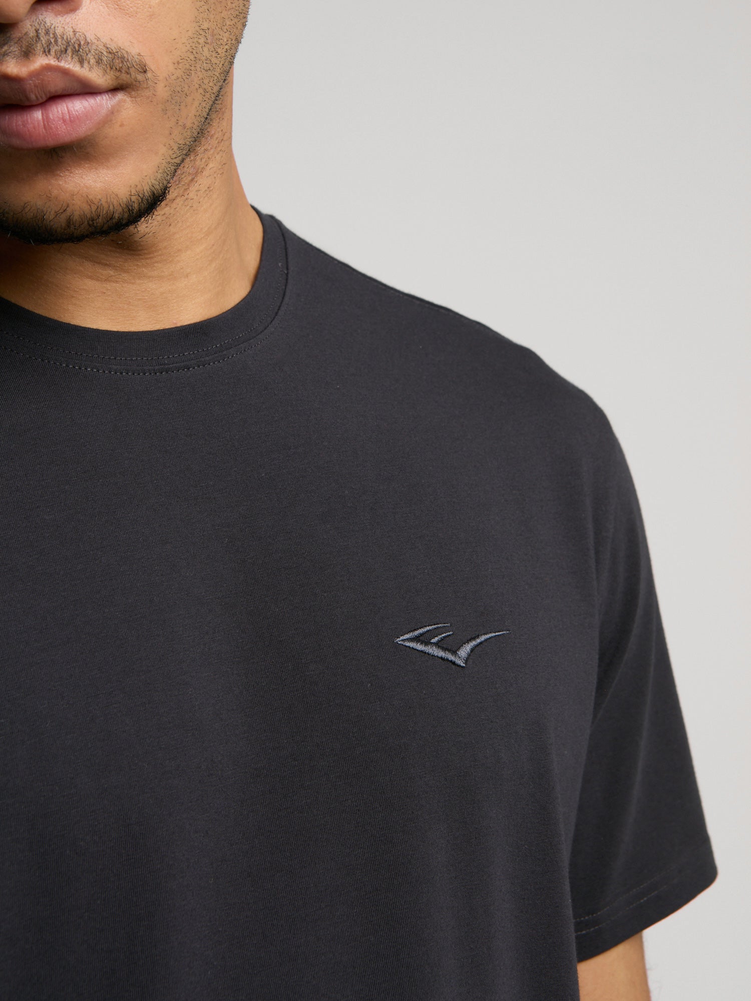 Ever Essentials Regular Antrasit Erkek Tişört - 5