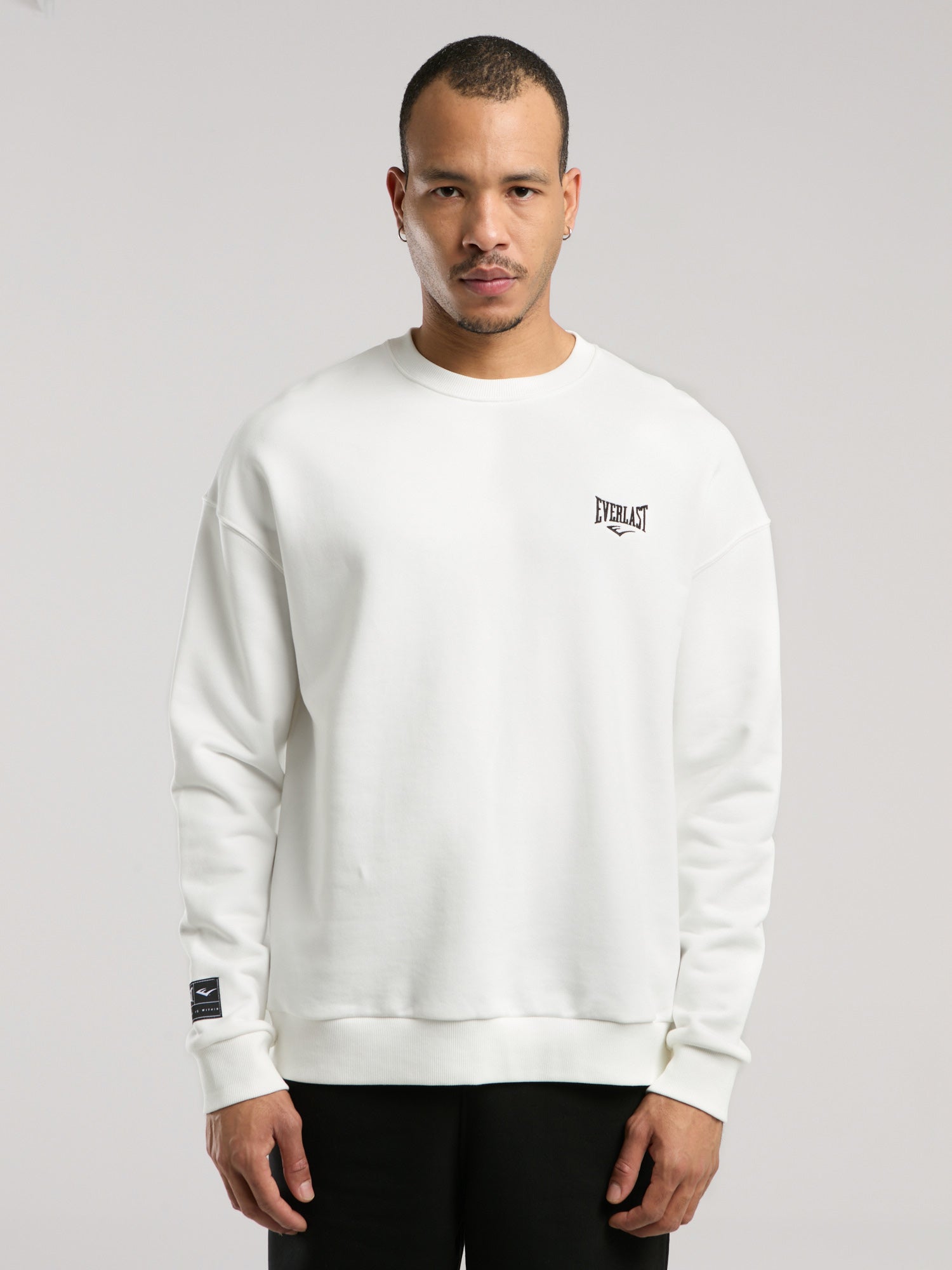 Ever Essentials Comfort Beyaz Erkek Sweatshirt