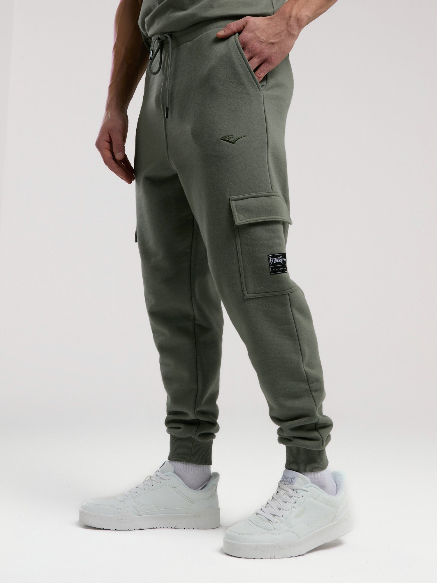 Ever Essentials Regular Haki Erkek Kargo Cepli Jogger - 4