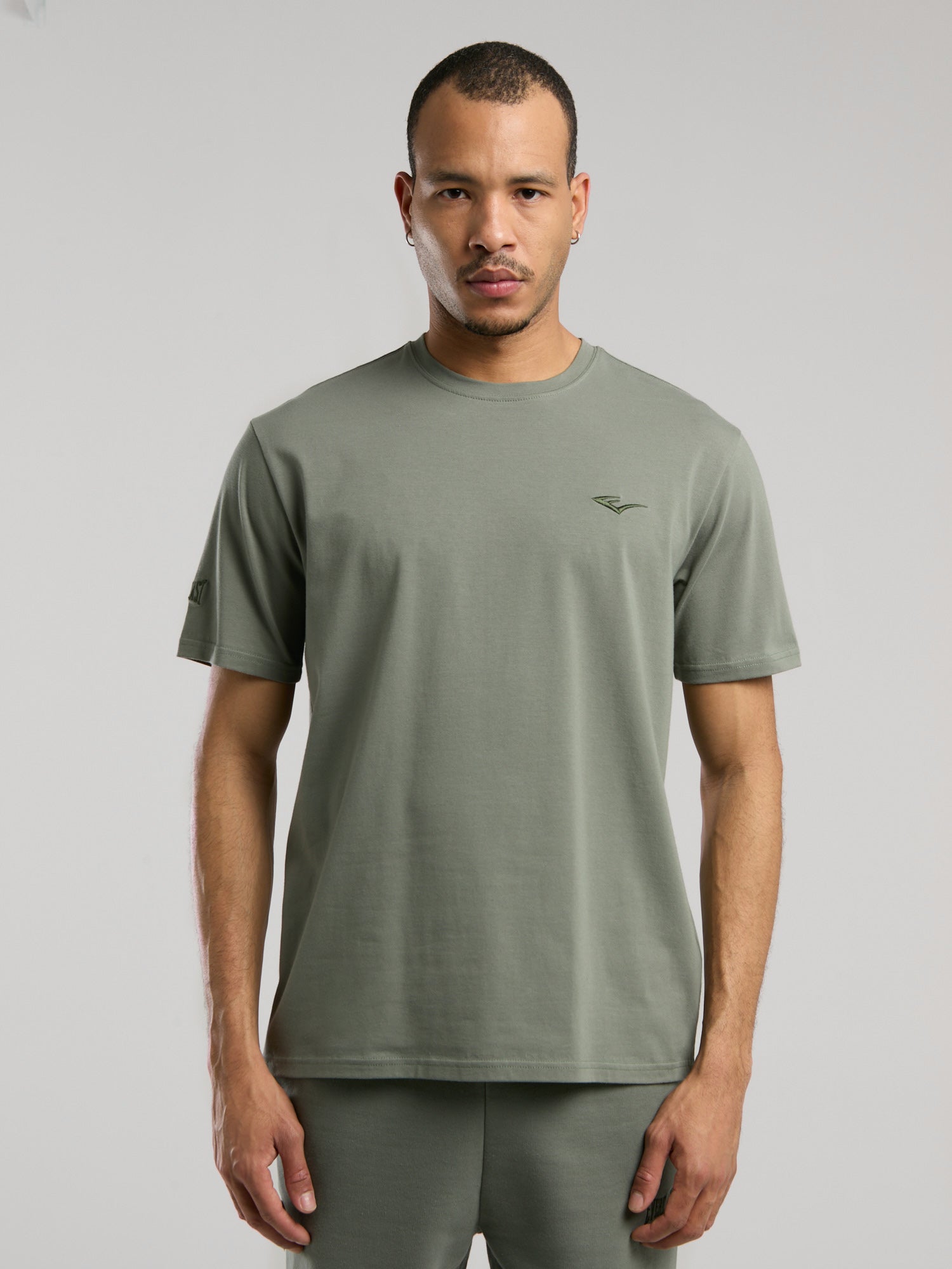 Ever Essentials Regular Haki Erkek Tişört